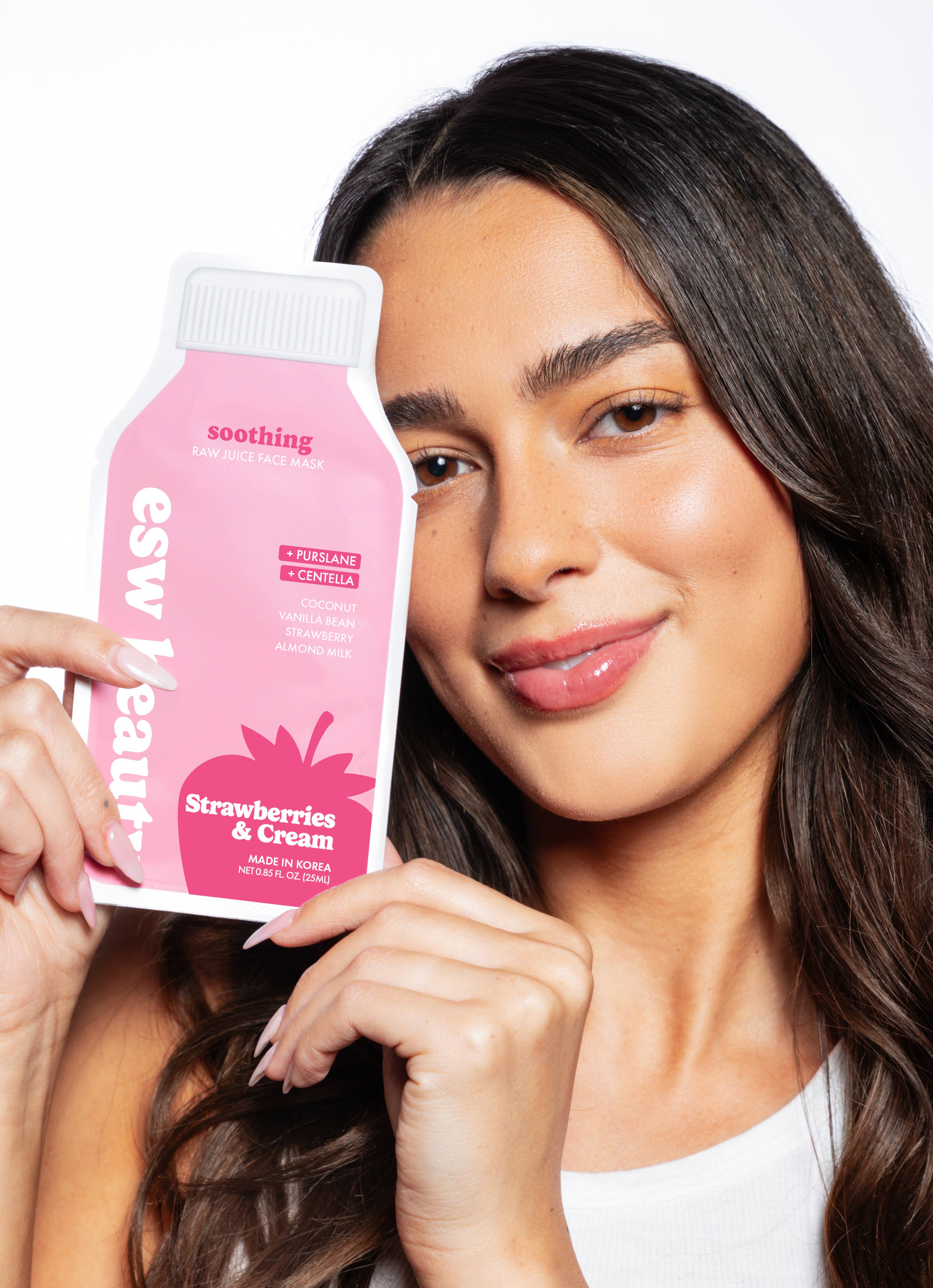 Strawberries and Cream Sheet Mask