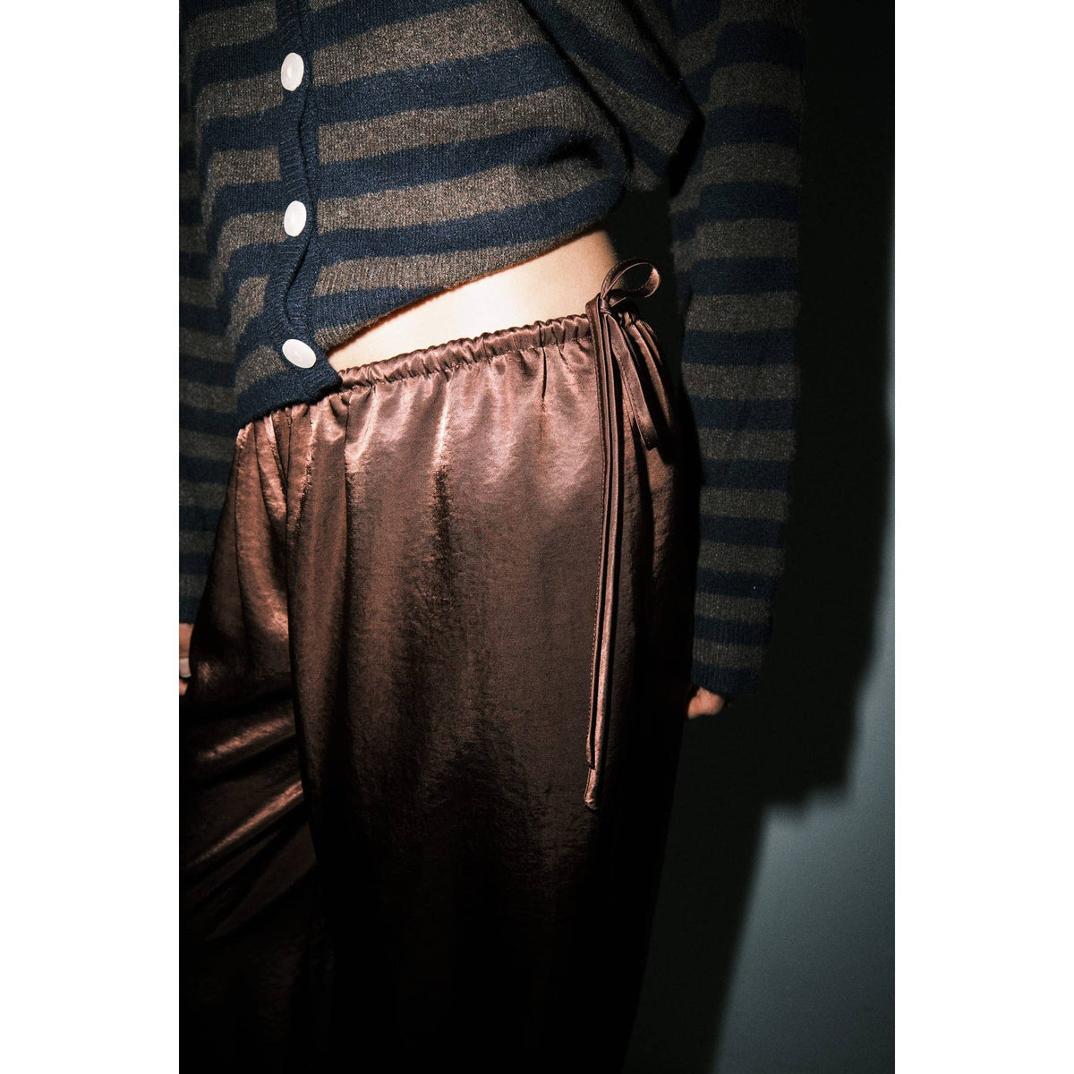 Lucille Satin Balloon Pants