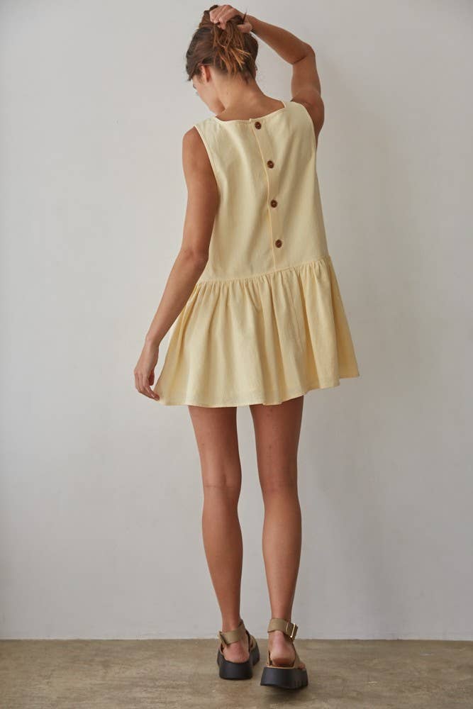 Square Neck Butter Tunic
