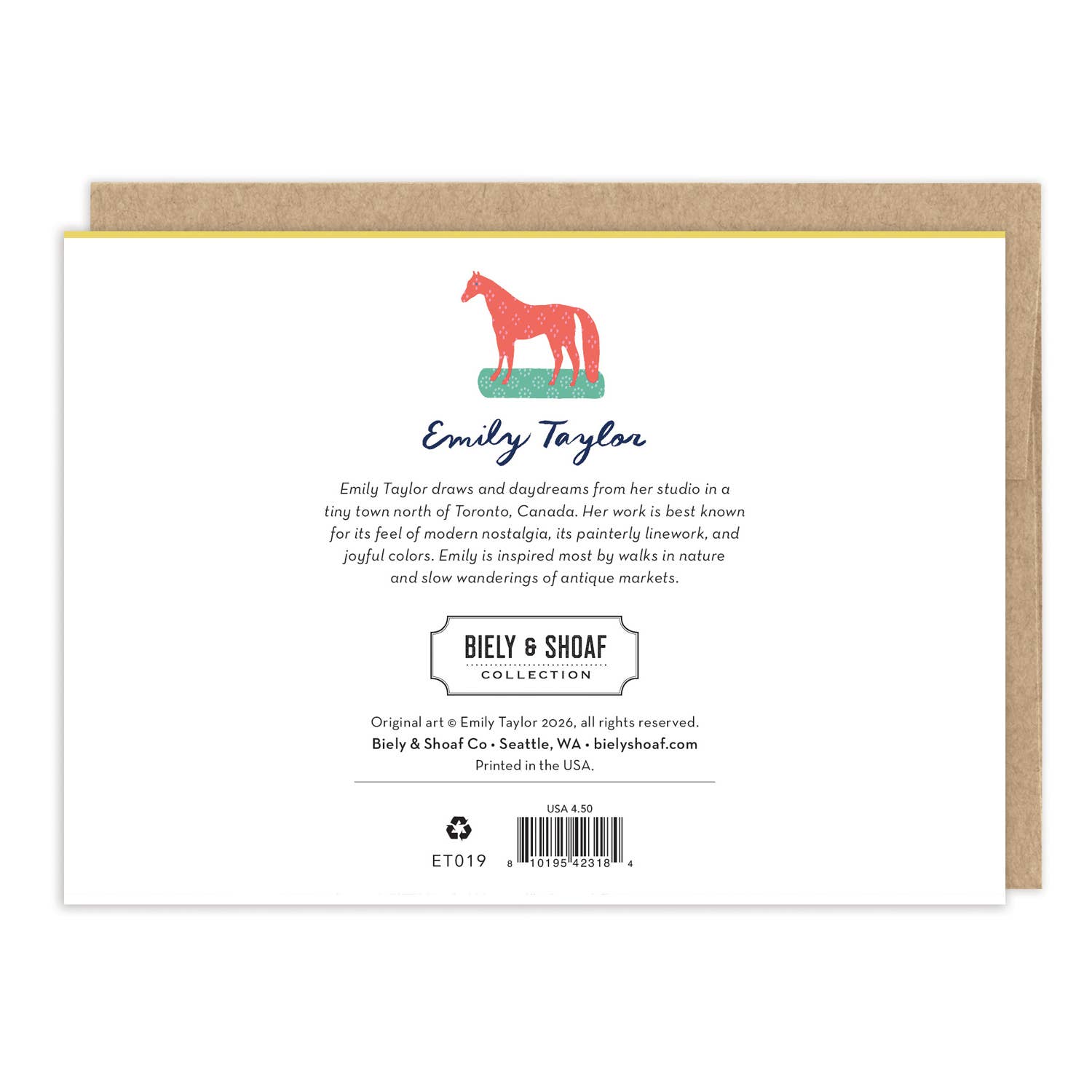 Stork Special Delivery Baby Shower Card