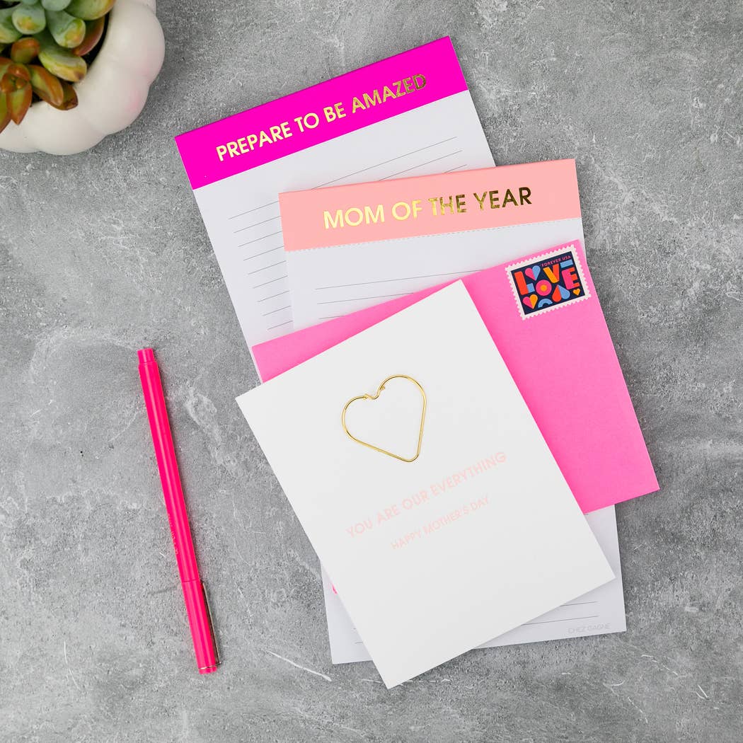 Mom Of The Year Notepad