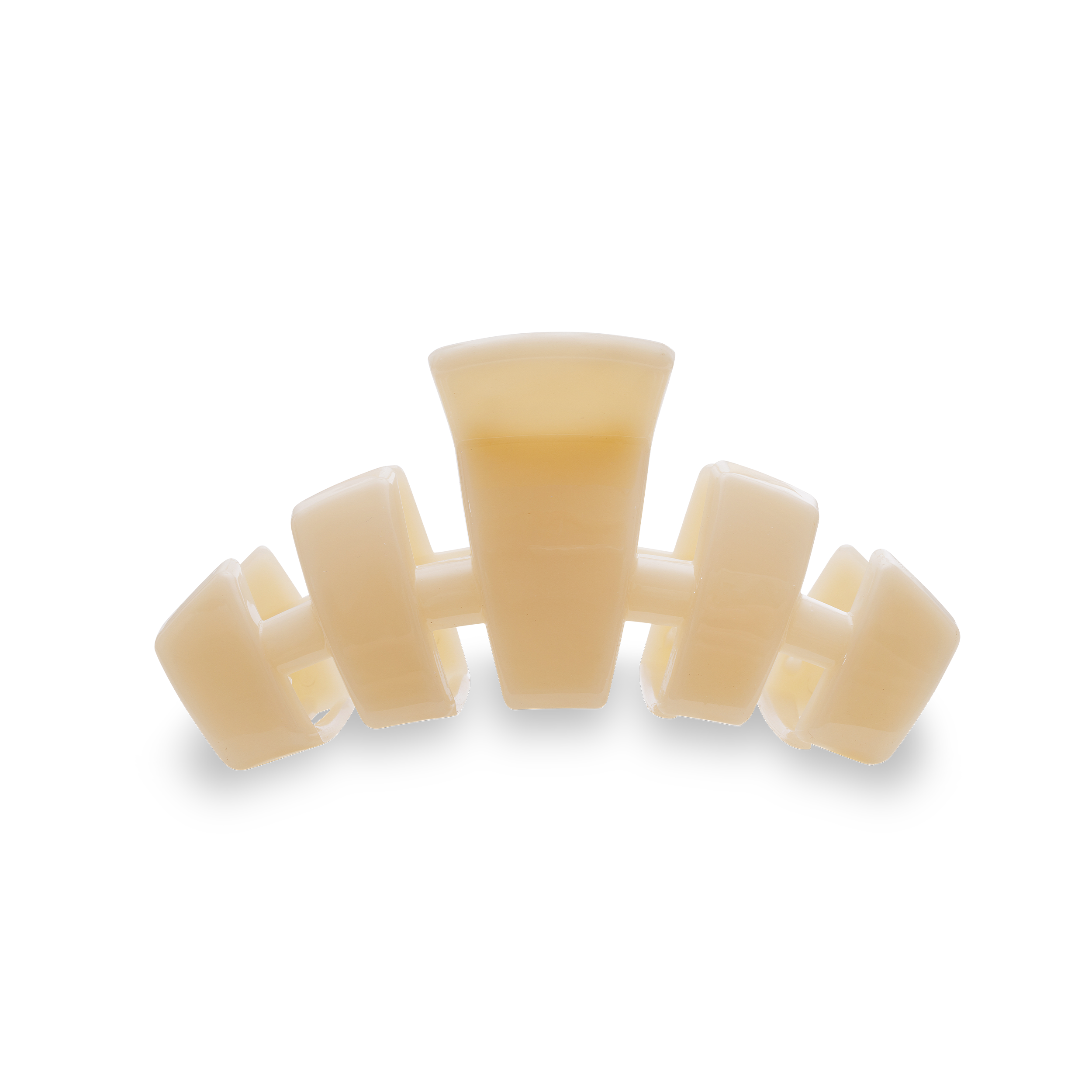 Almond Beige Medium Clip