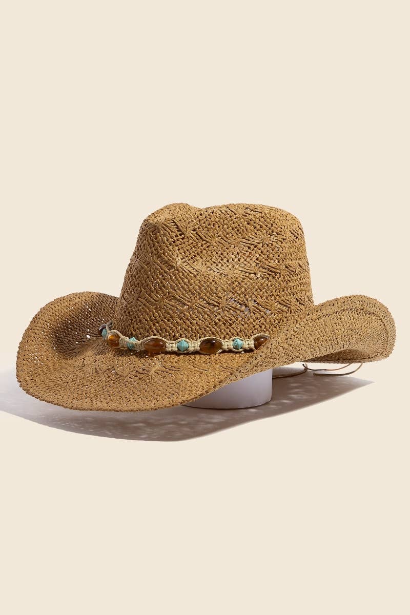 Coastal Cowgirl Straw Hat