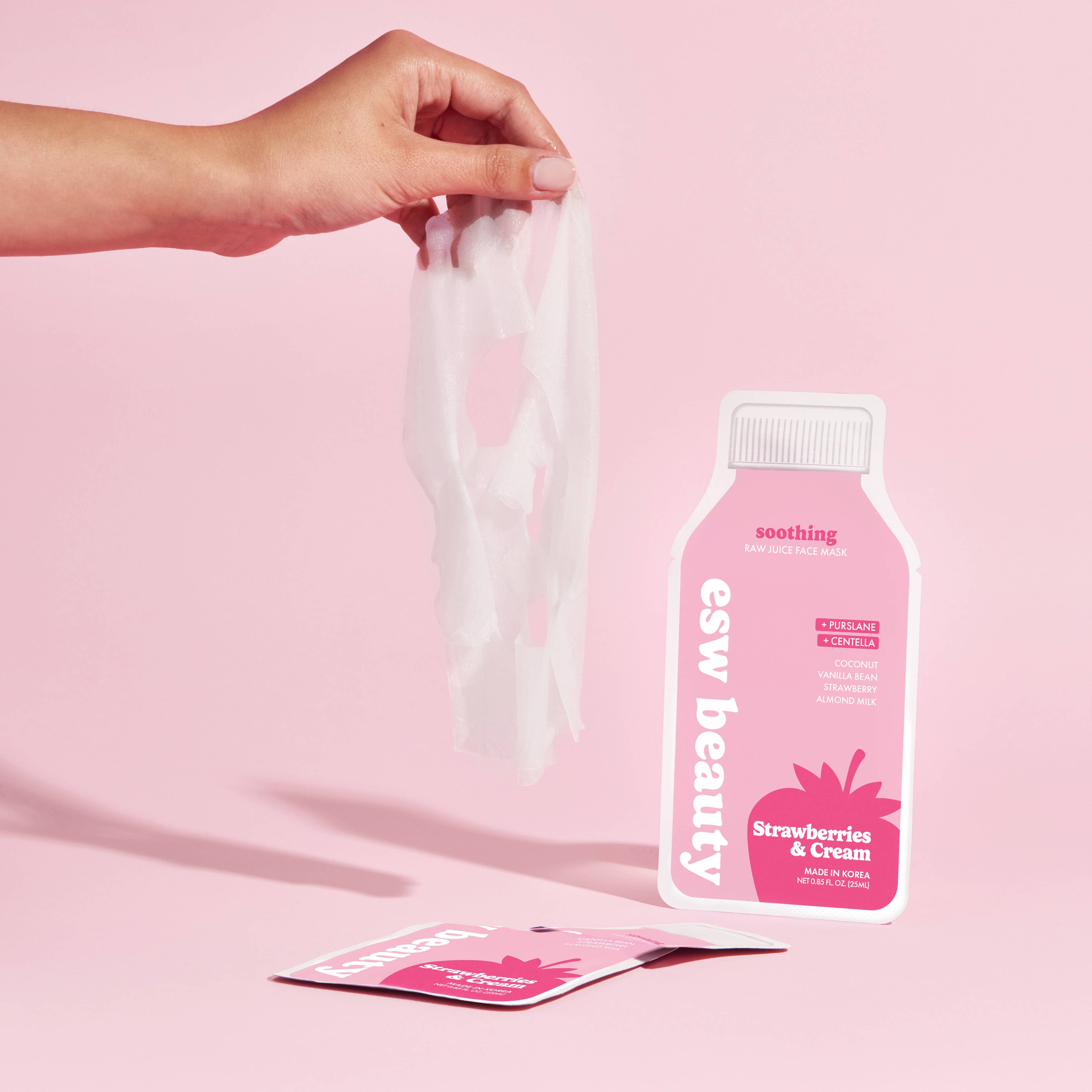 Strawberries and Cream Sheet Mask