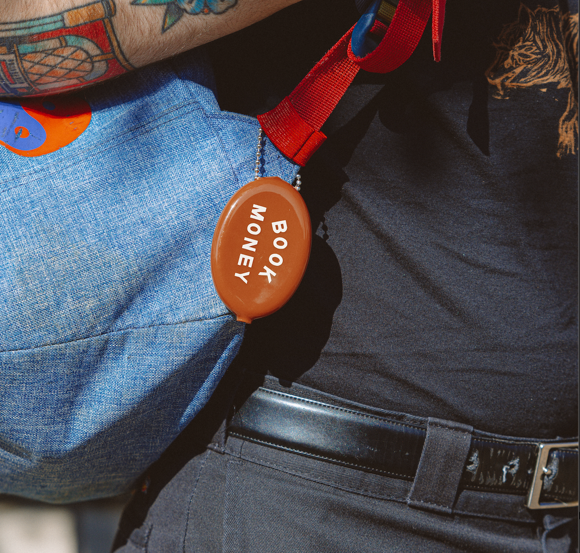 Book Money Coin Pouch