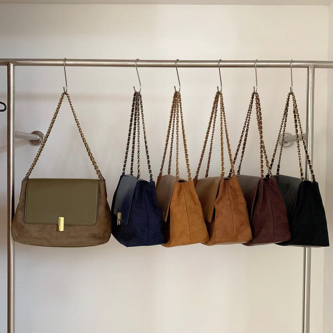 Serena Suede-Like Bag