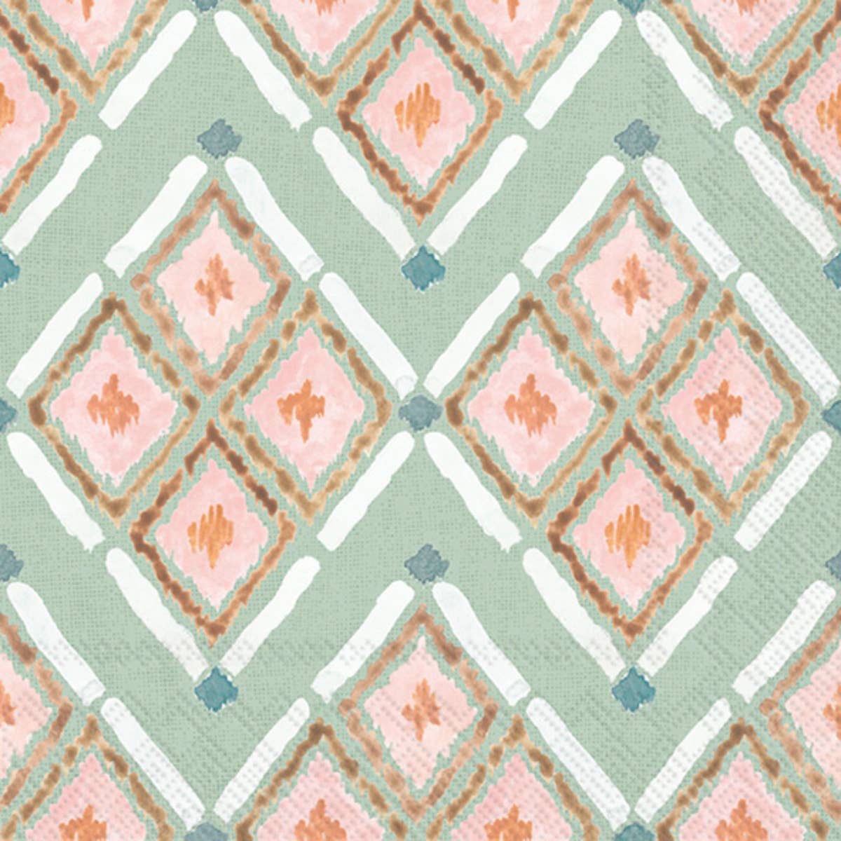 Watercolor Diamonds Cocktail Napkinds