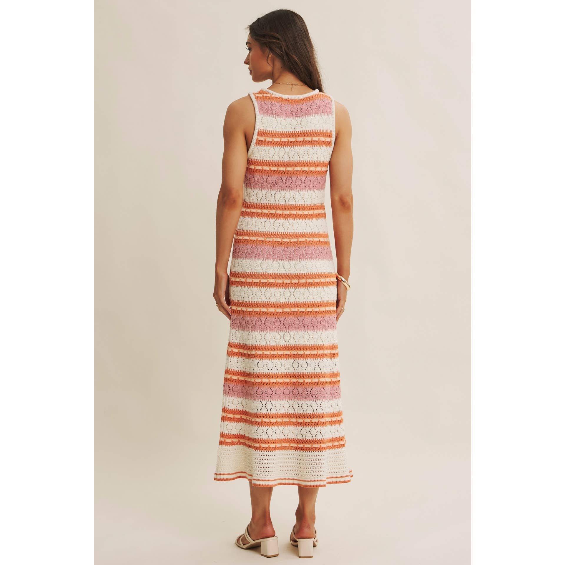 Crochet Midi Dress