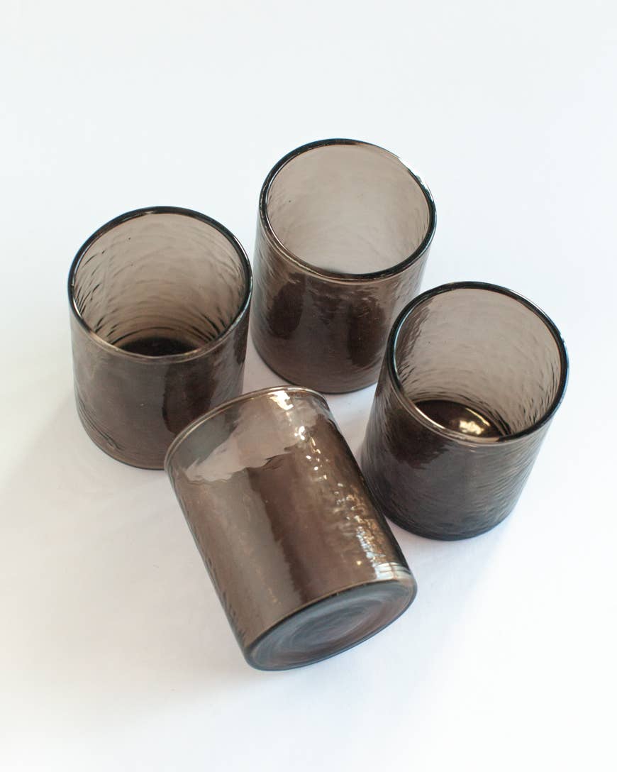 The Hammered Heirloom Glass