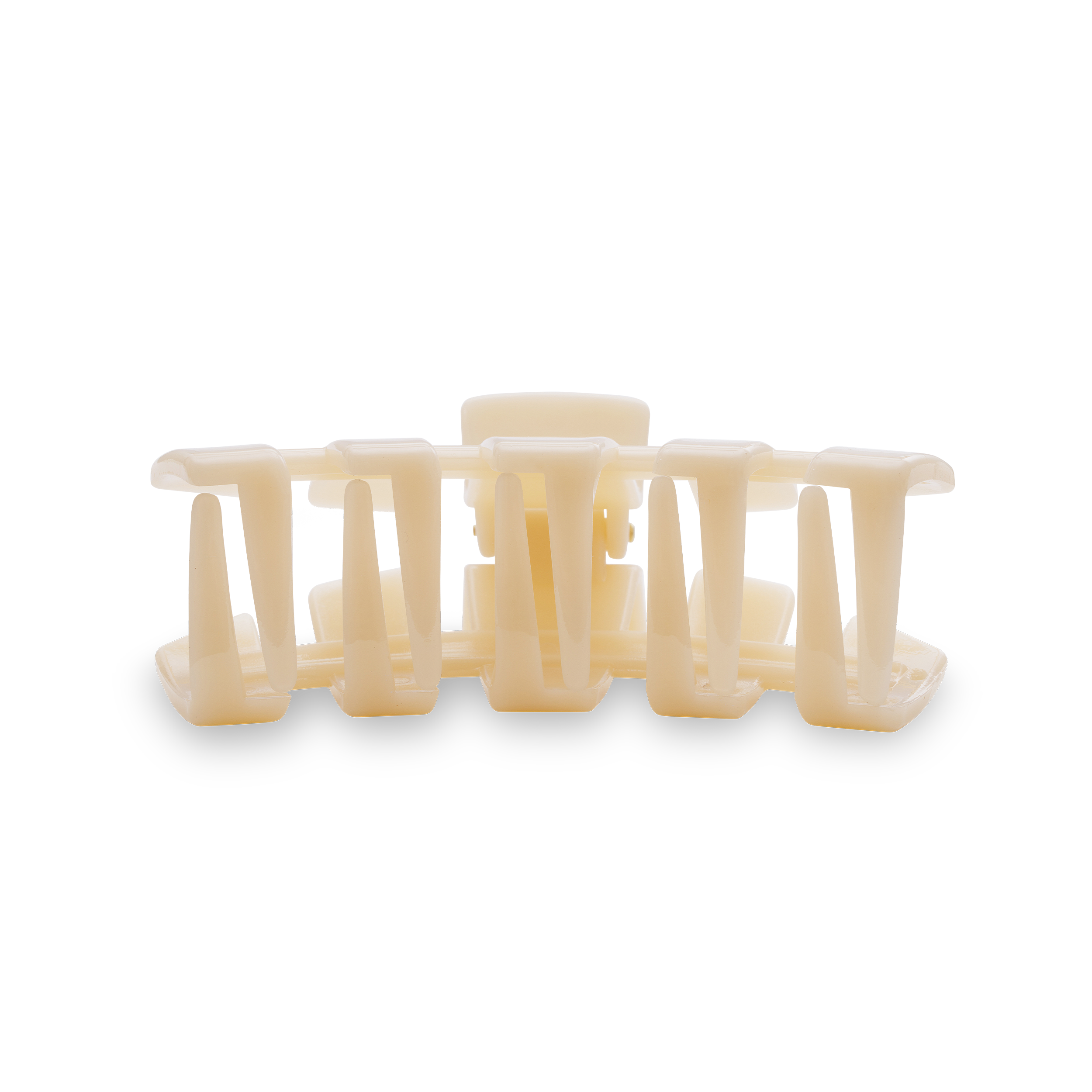 Almond Beige Medium Clip