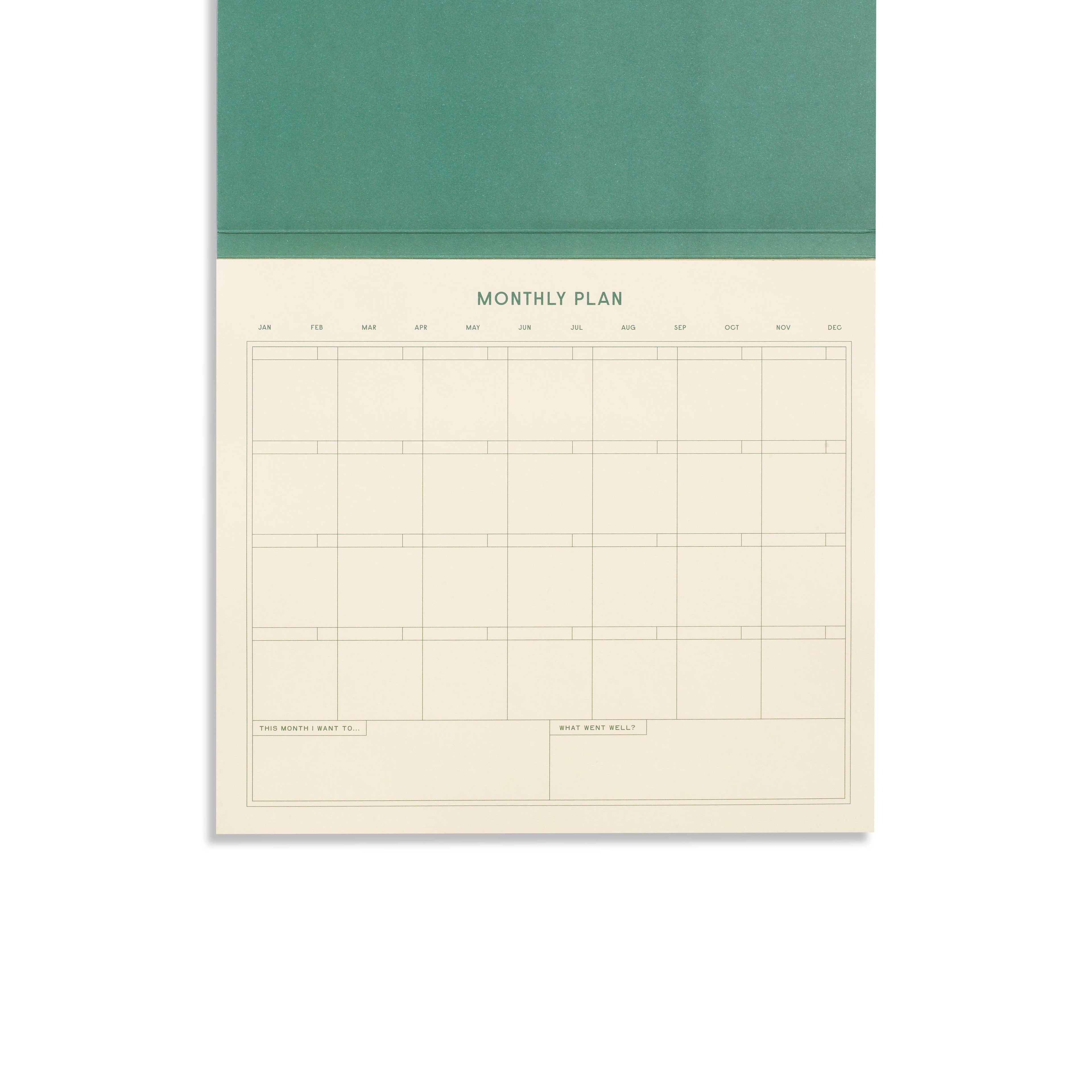 Productivity Monthly Planner