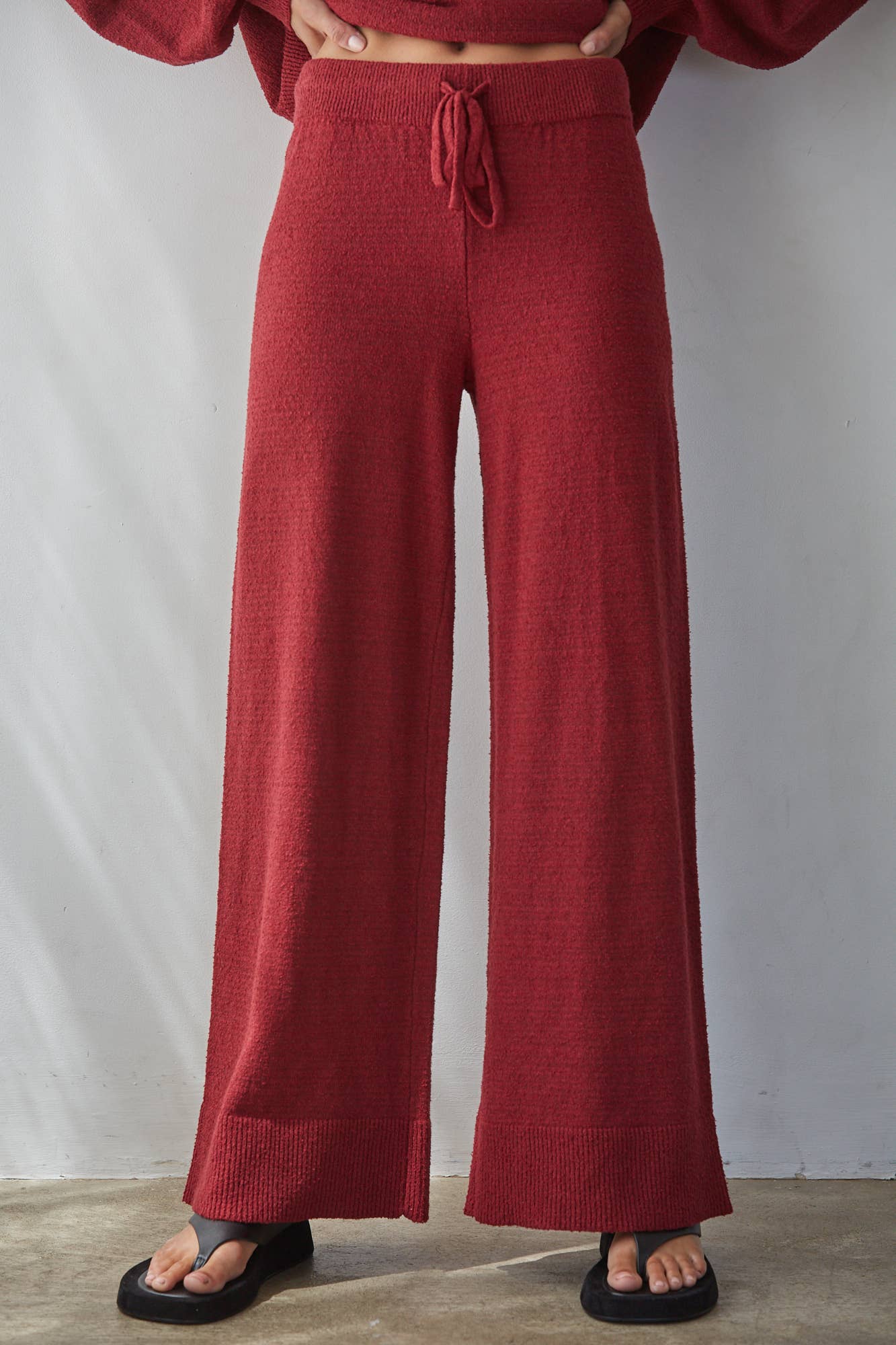 Christina Wide Leg Knit Pants