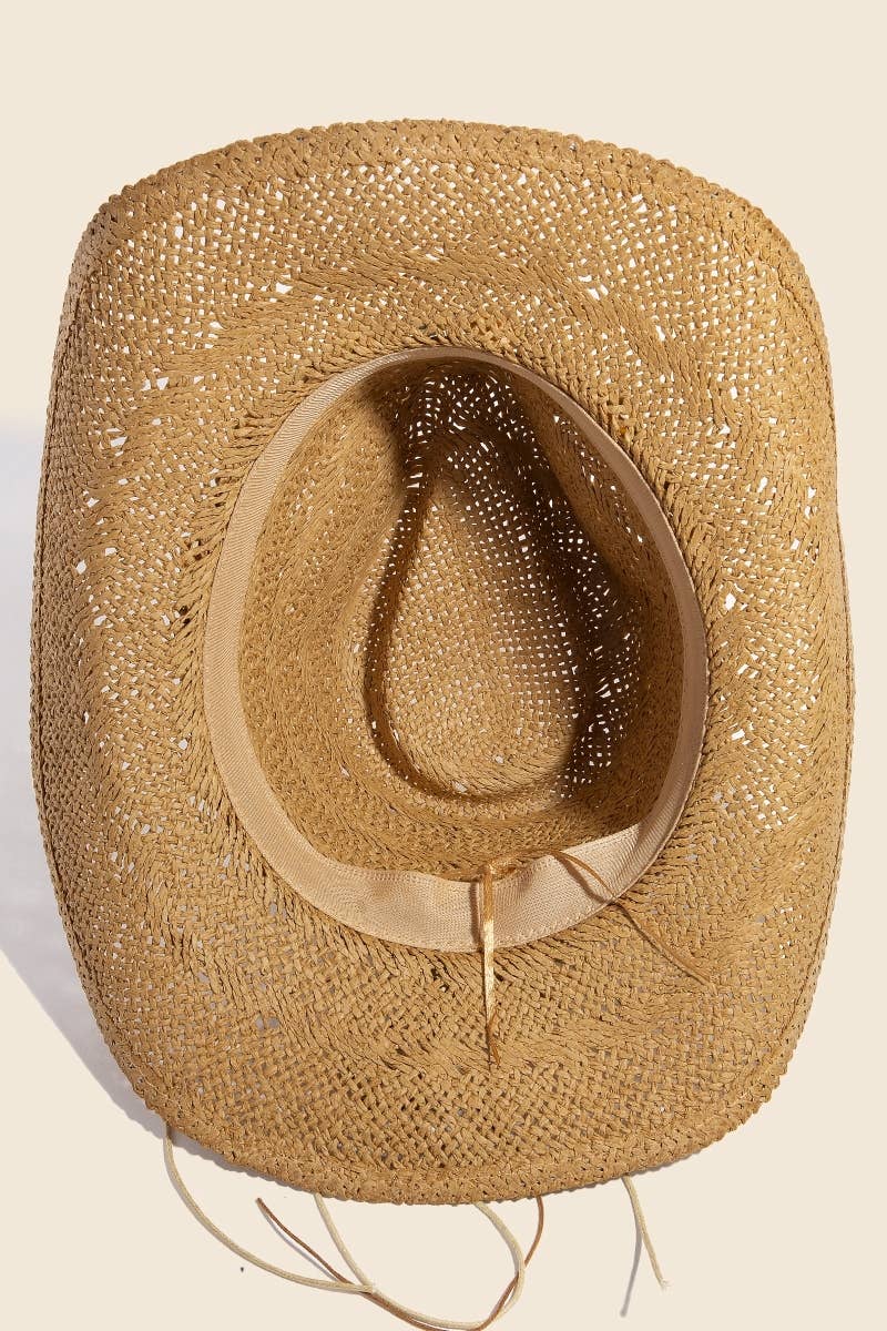 Coastal Cowgirl Straw Hat
