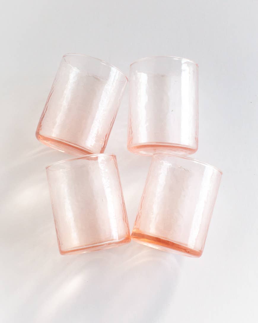 The Hammered Heirloom Glass