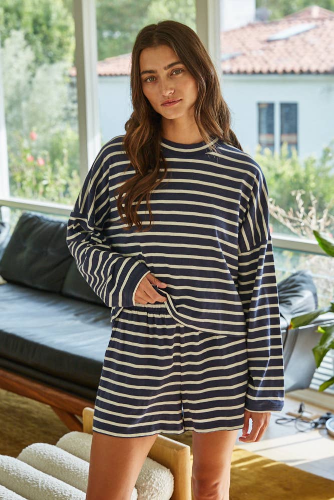Beach Days Striped Shorts