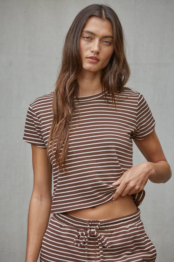 Charleston Striped Tee