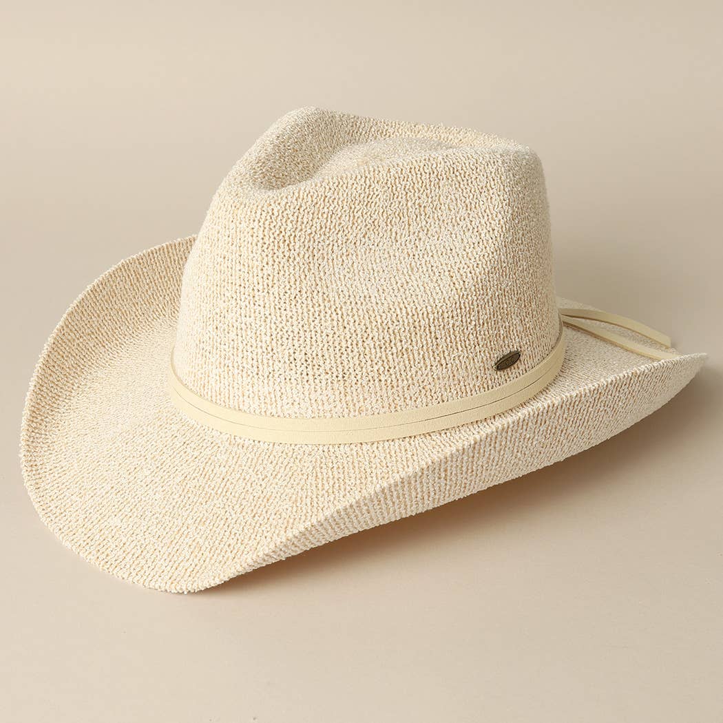 Terry Cloth Panama Hat