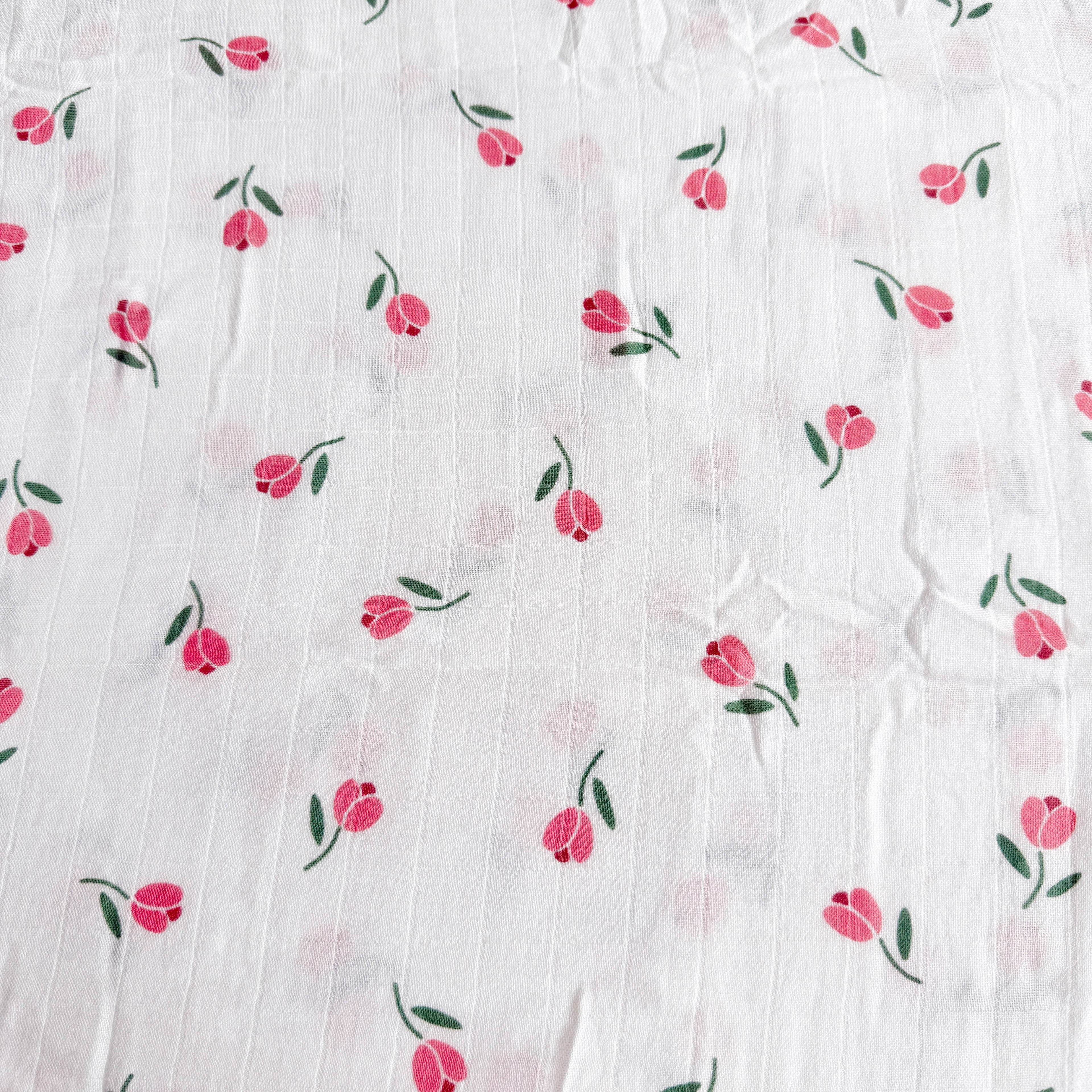 Tulip Bamboo Muslin Swaddle Blanket