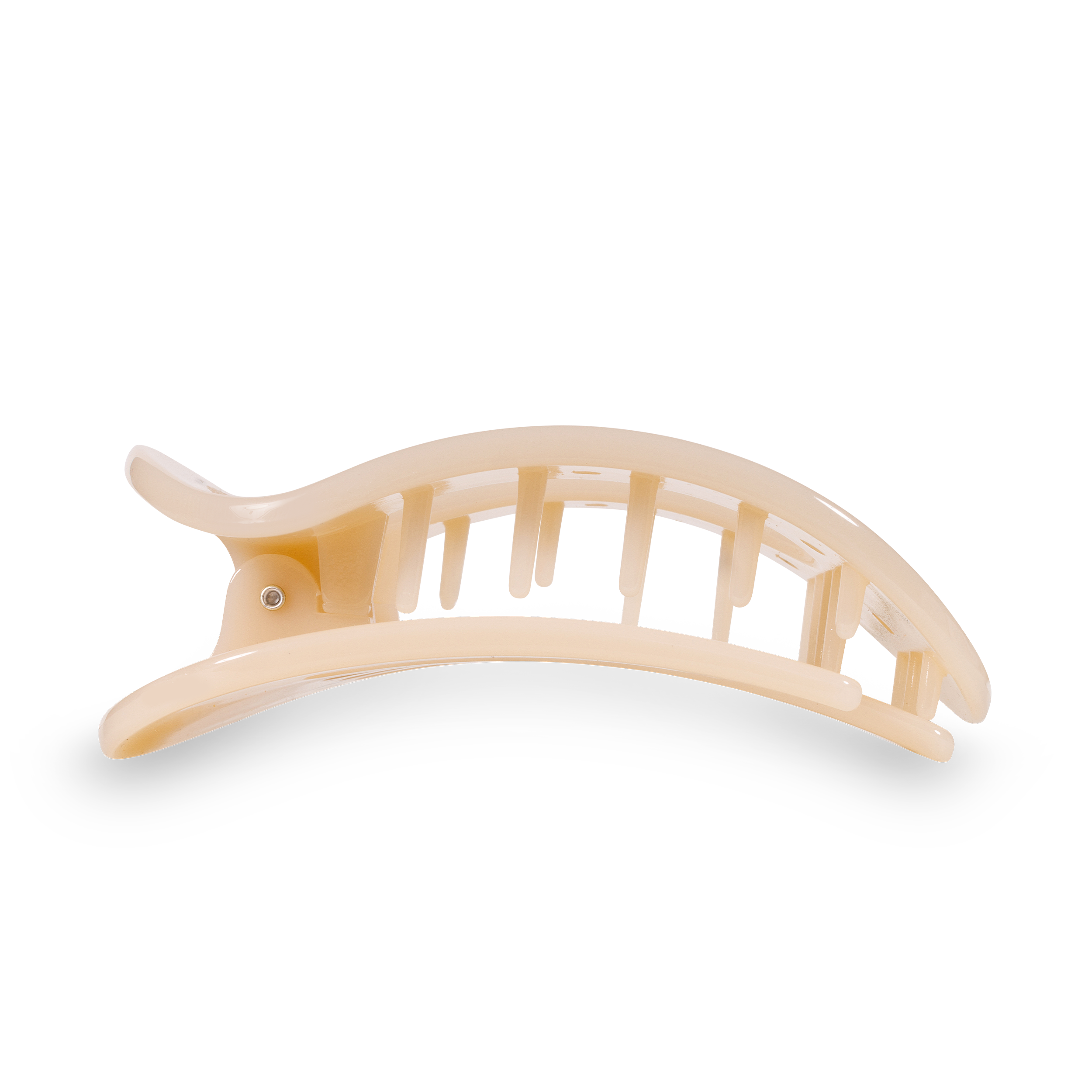 Almond Round Flat Hair Clip