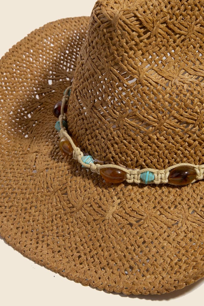 Coastal Cowgirl Straw Hat