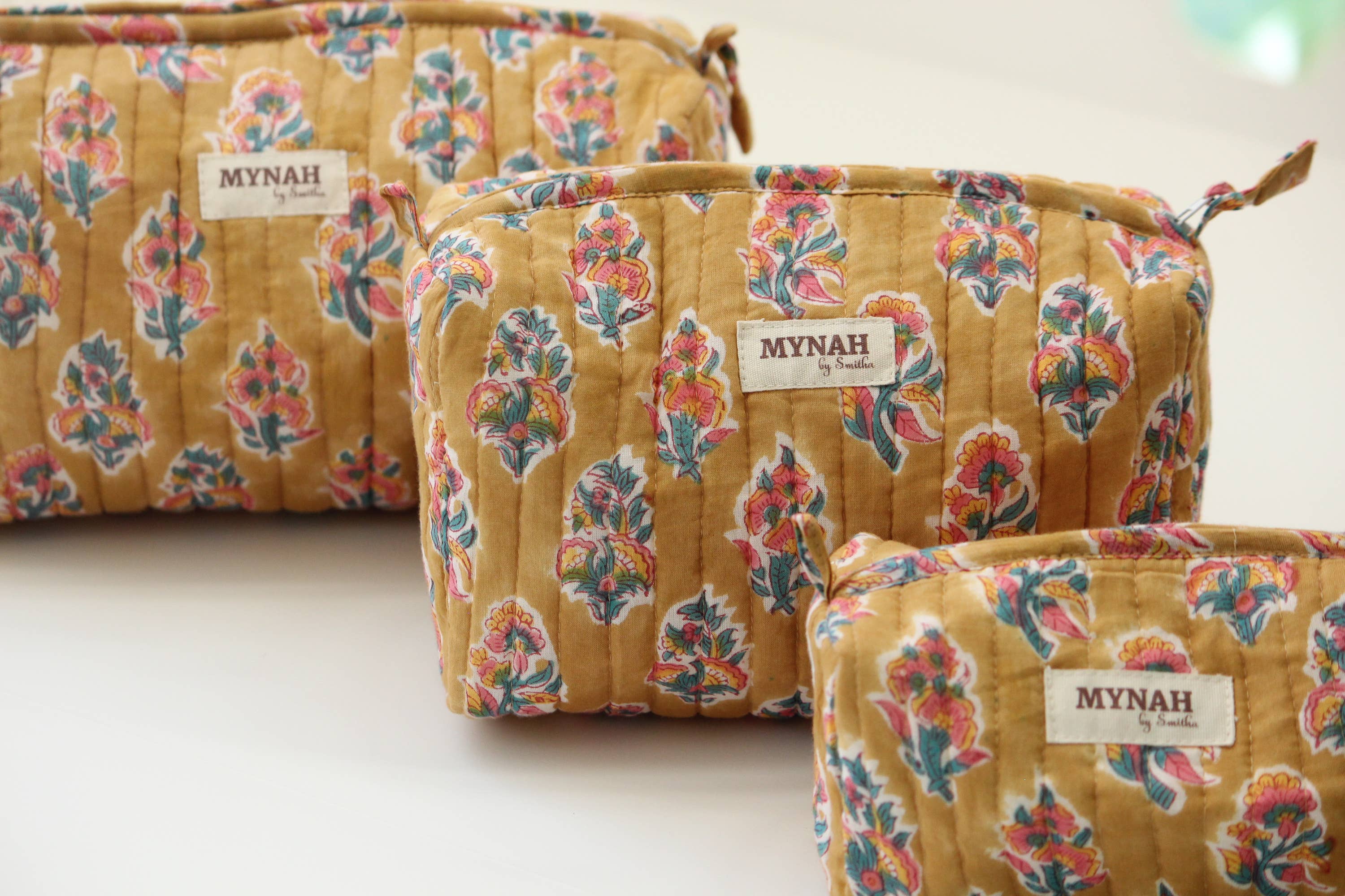 Henna Motif Travel Pouch
