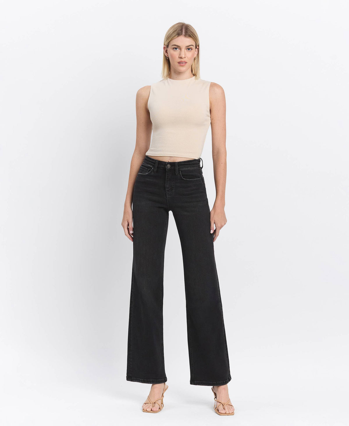 Rae Black Loose Fit Jeans