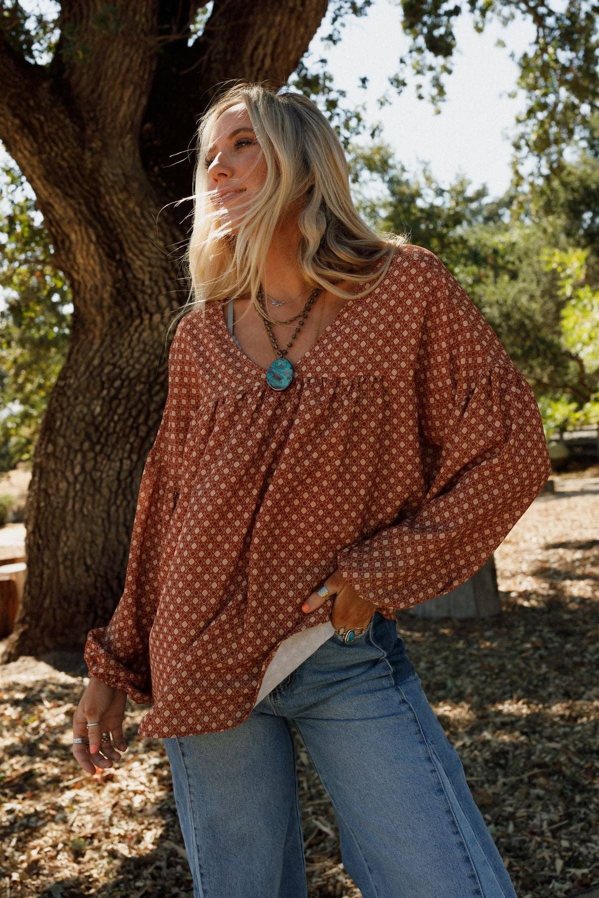 Kendrix Printed Top