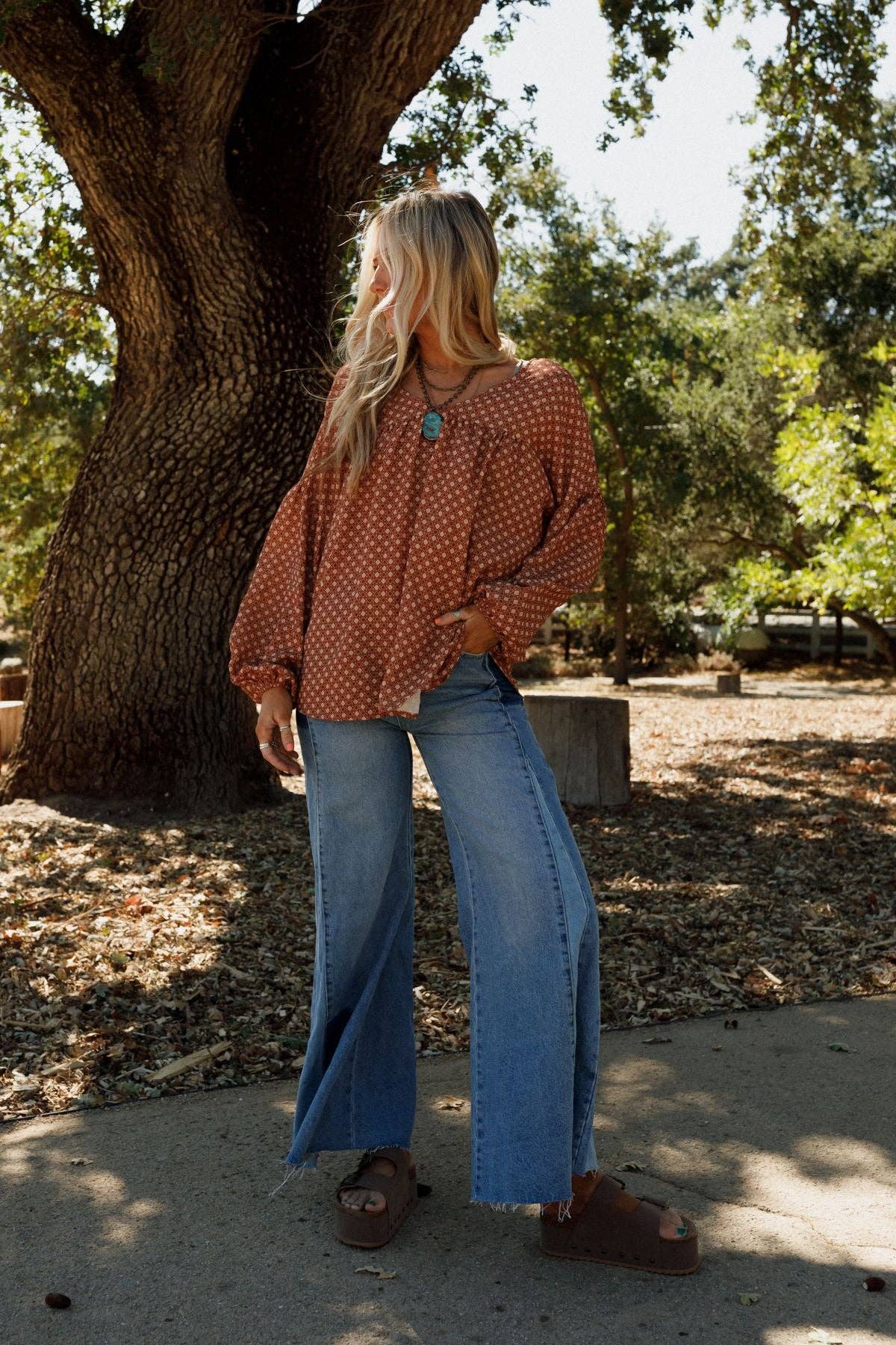 Kendrix Printed Top