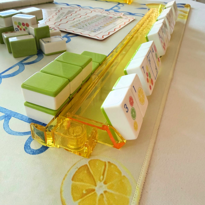Mahjong Studios ā American Mahjong Tiles - Lemon Lime Green Back