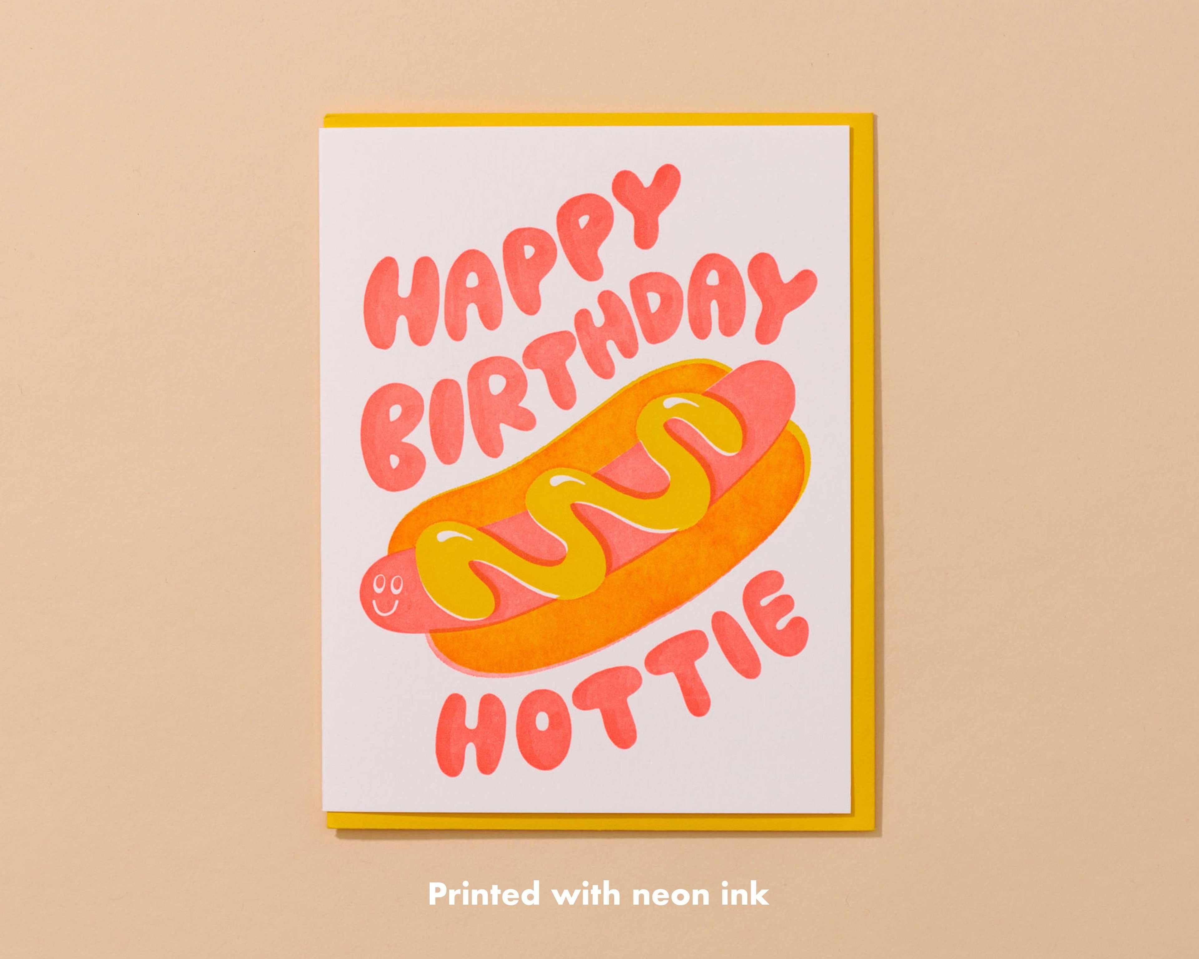 Hottie Birthday Card