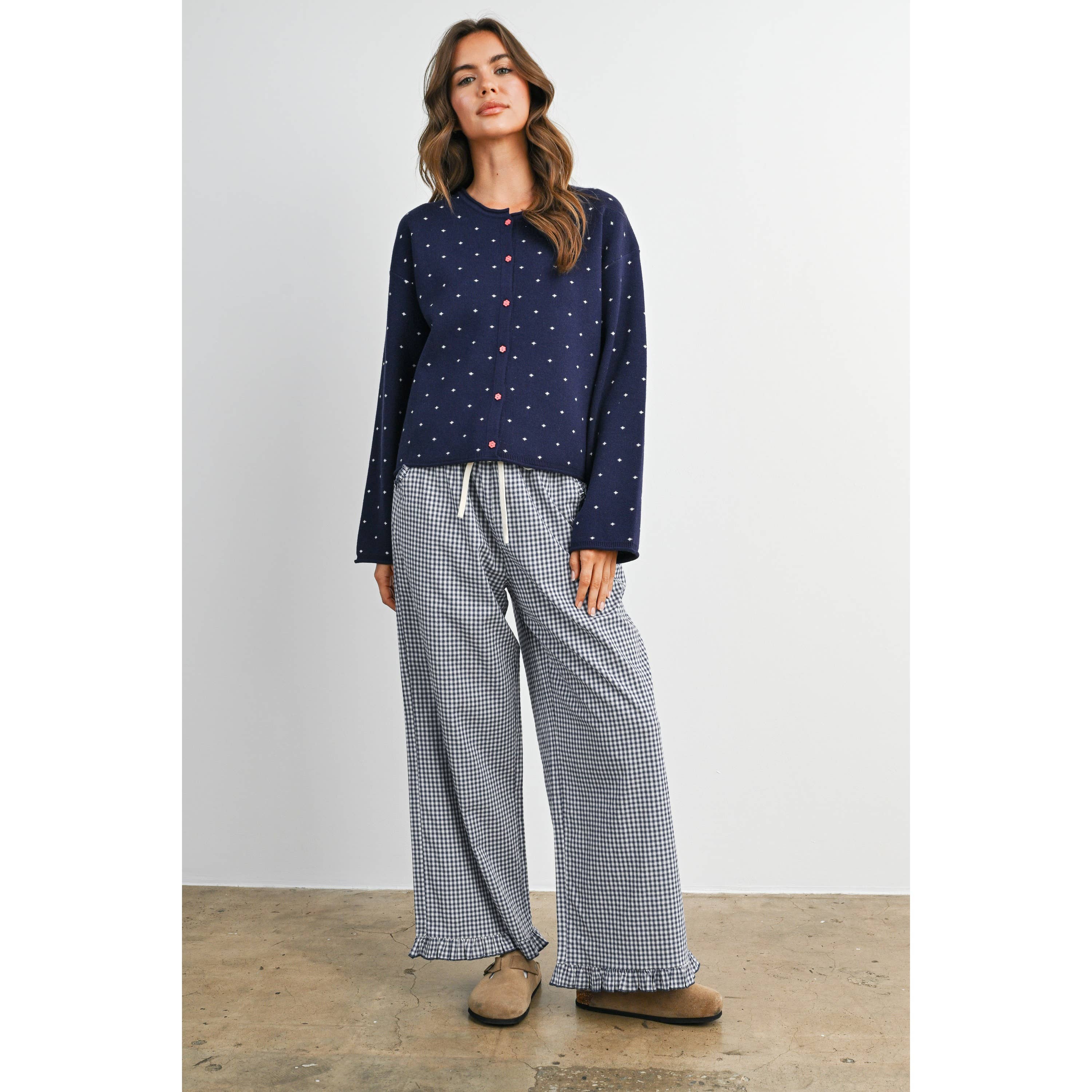 Ruffle Picnic Pants
