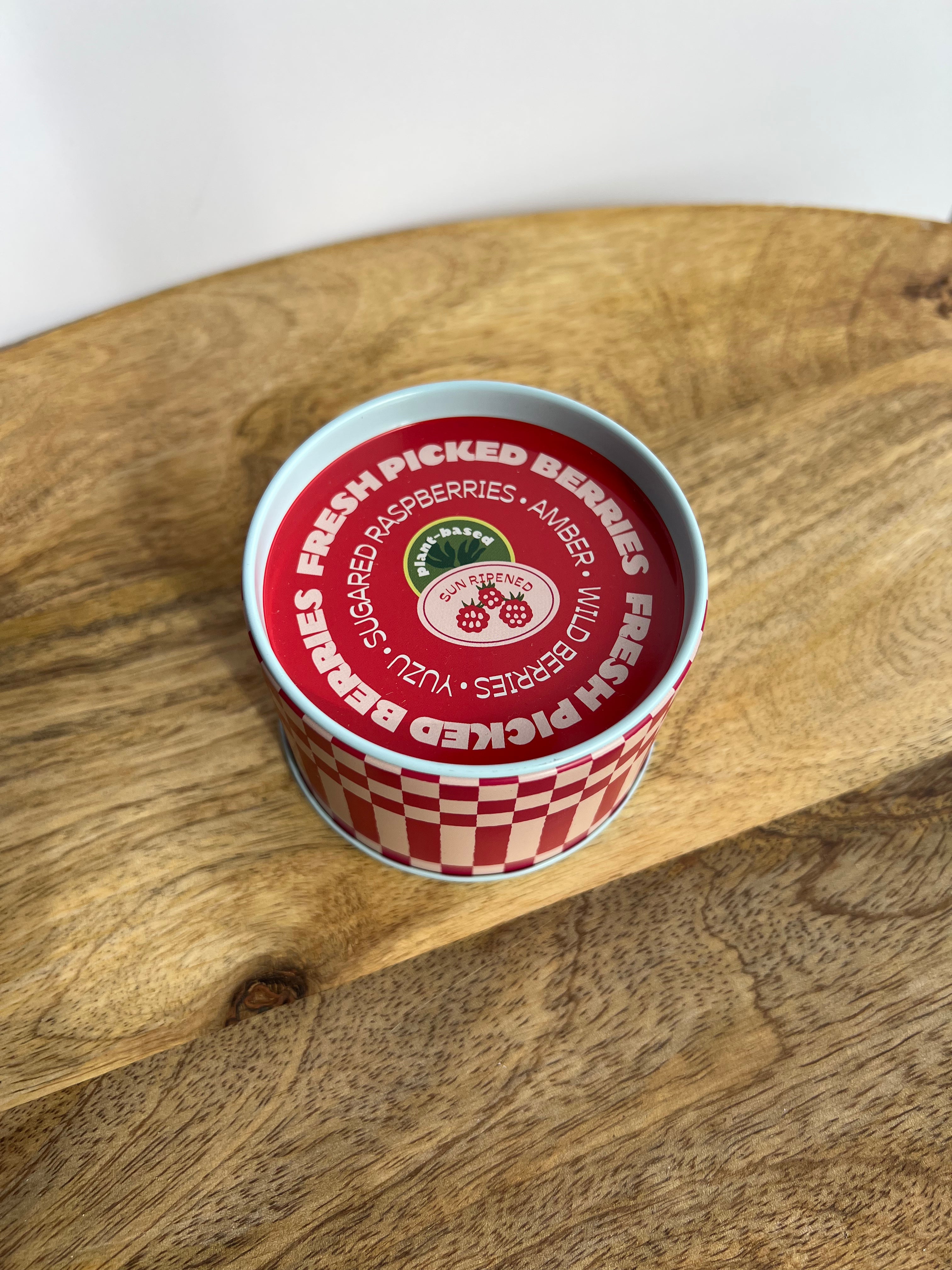 Farmers Market Tin Candles