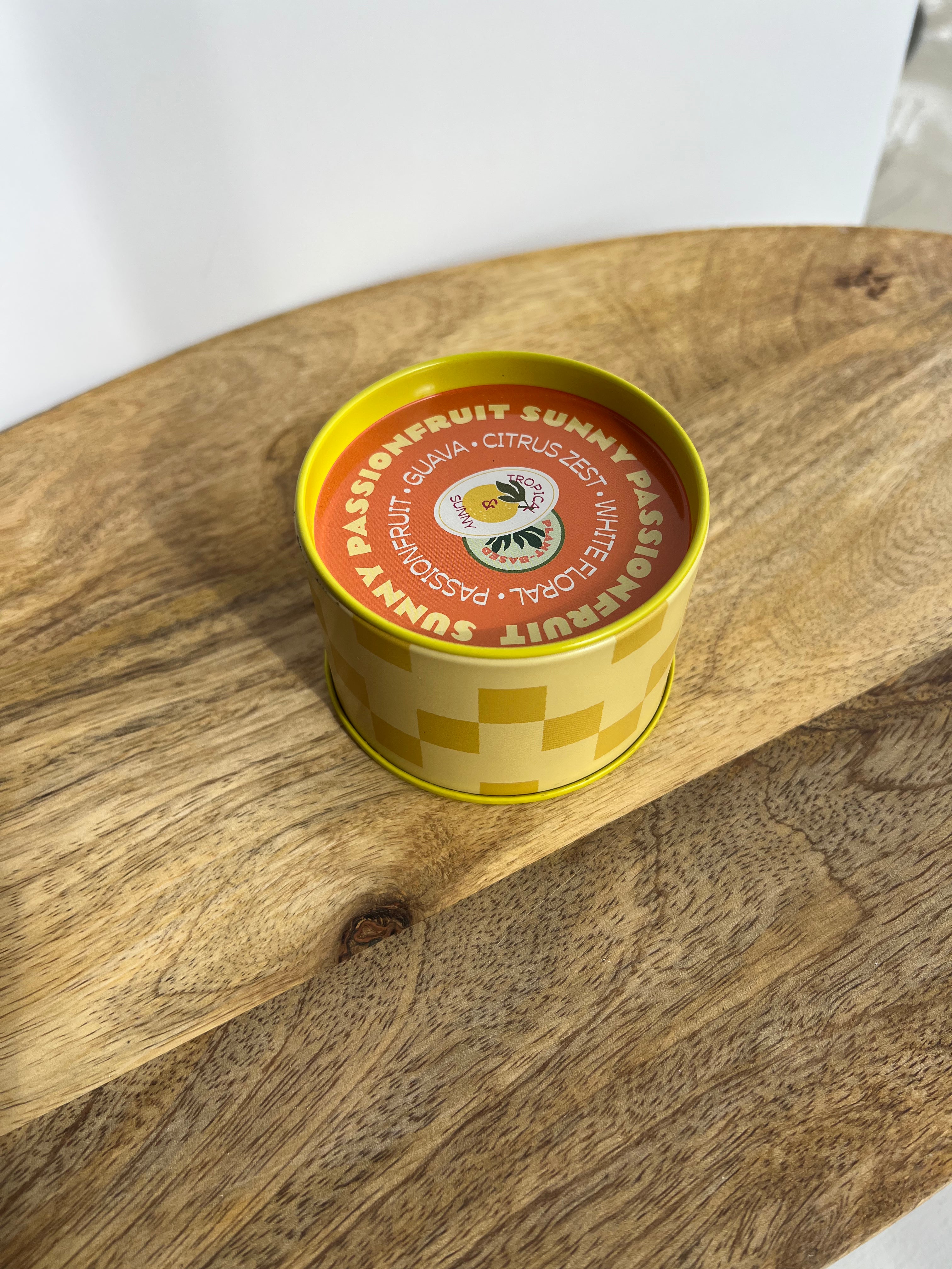 Farmers Market Tin Candles