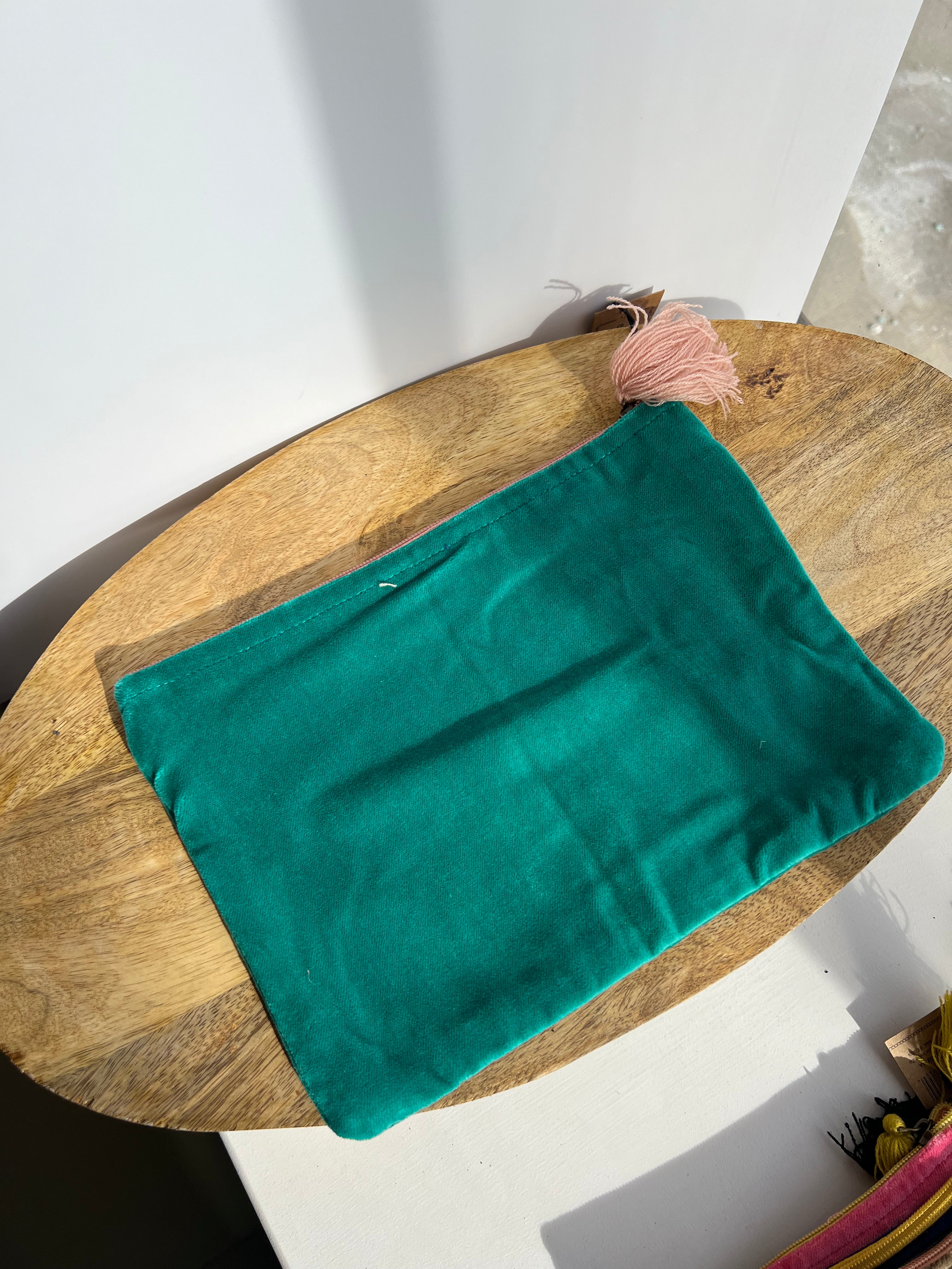 Velvet Tassel Pouch