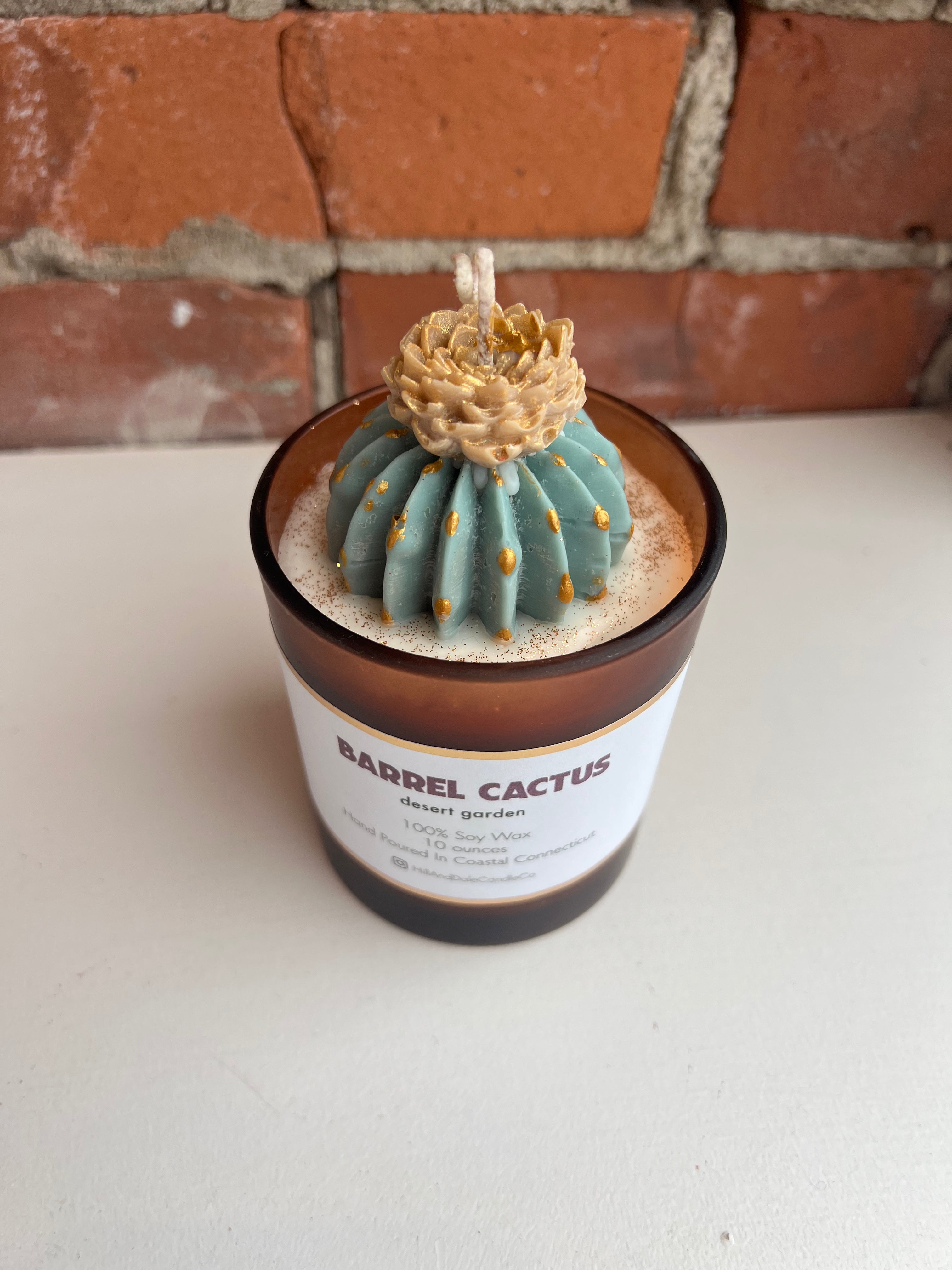 Barrel Cactus Candle