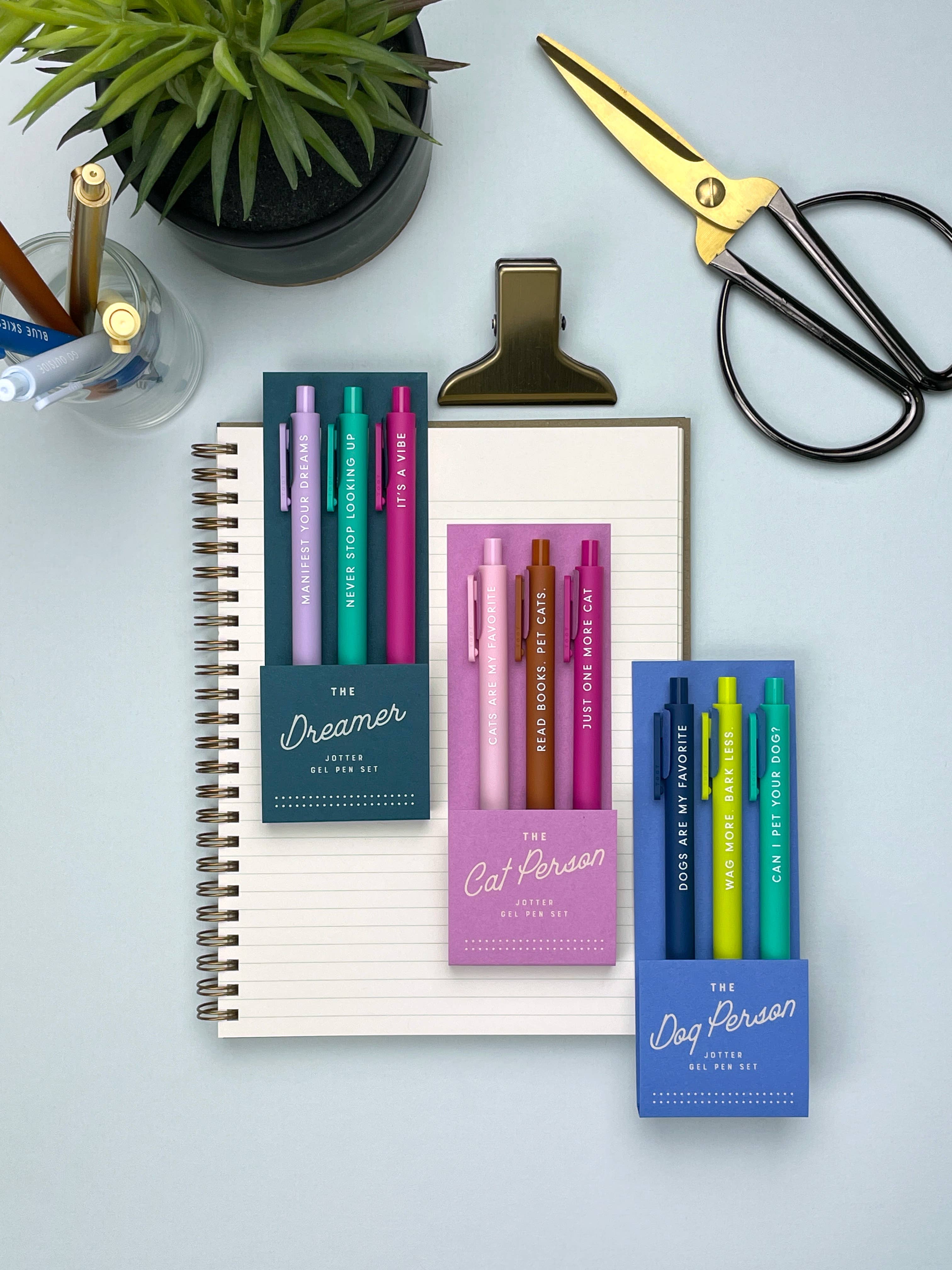The Dog Person Jotter Gel Pen