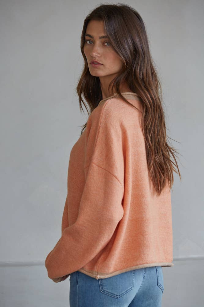 Creamsicle Classic Cardigan
