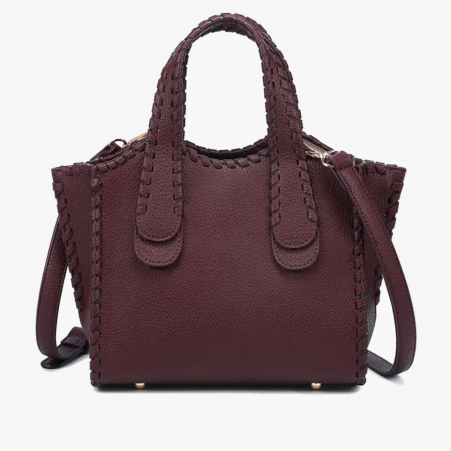 Marla Whipstitch Satchel