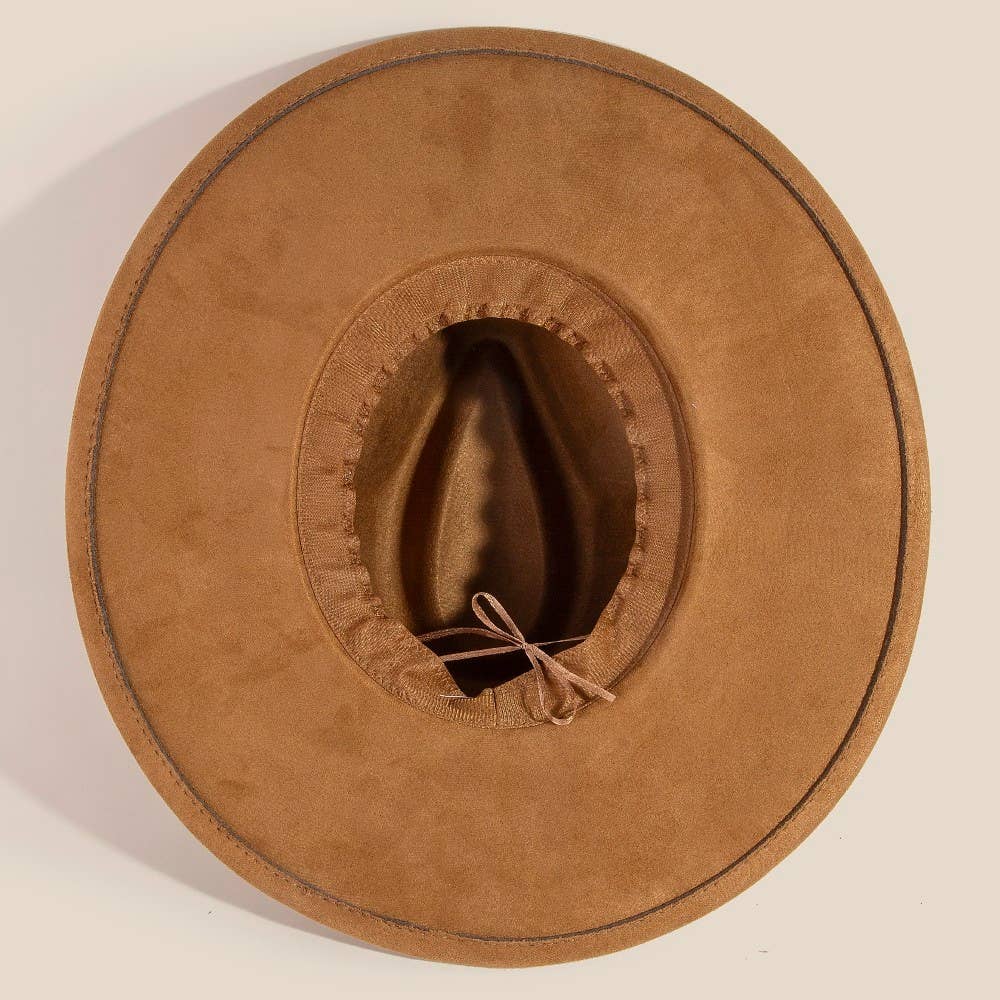 Western Floral Fedora