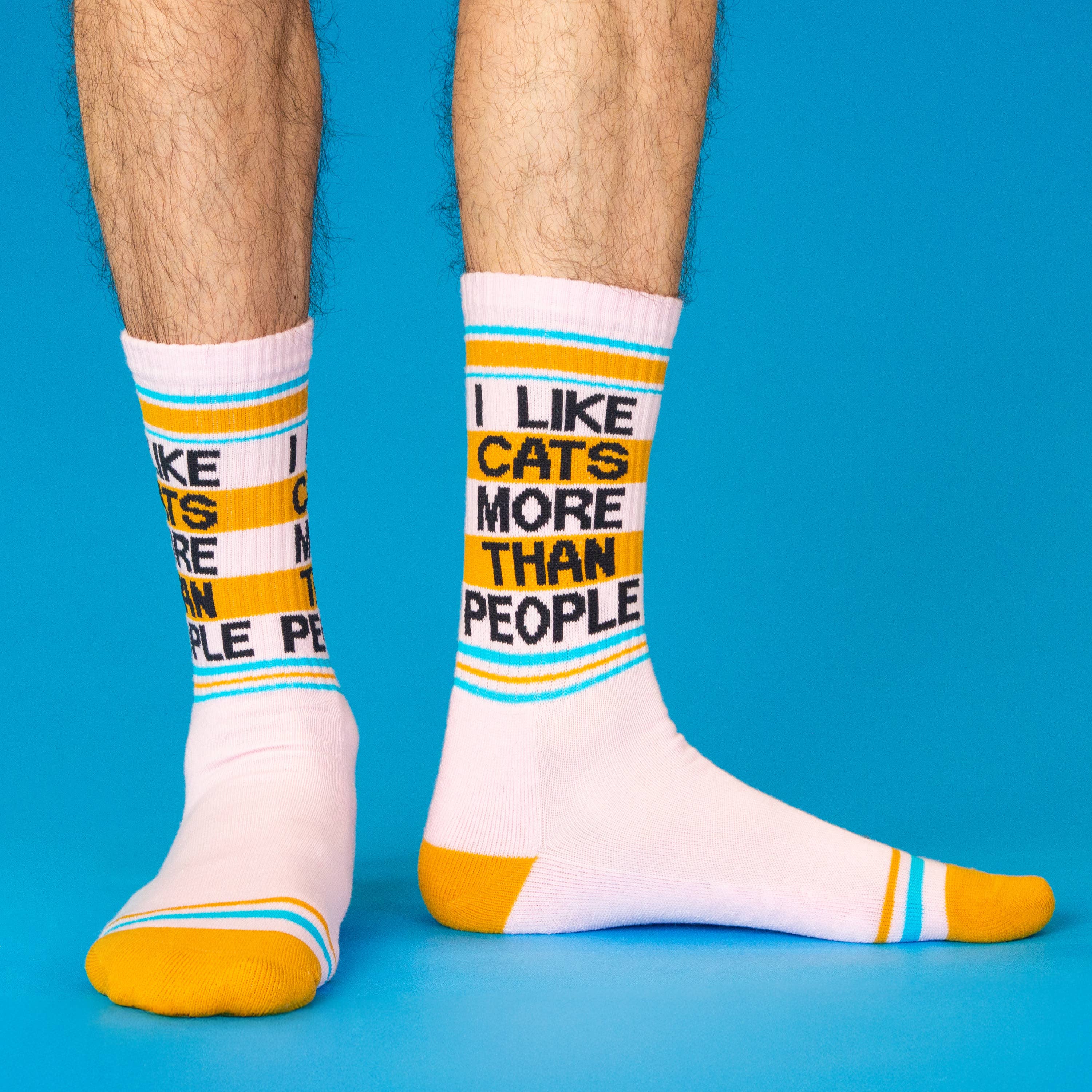 I Like Cats More Than People Socks