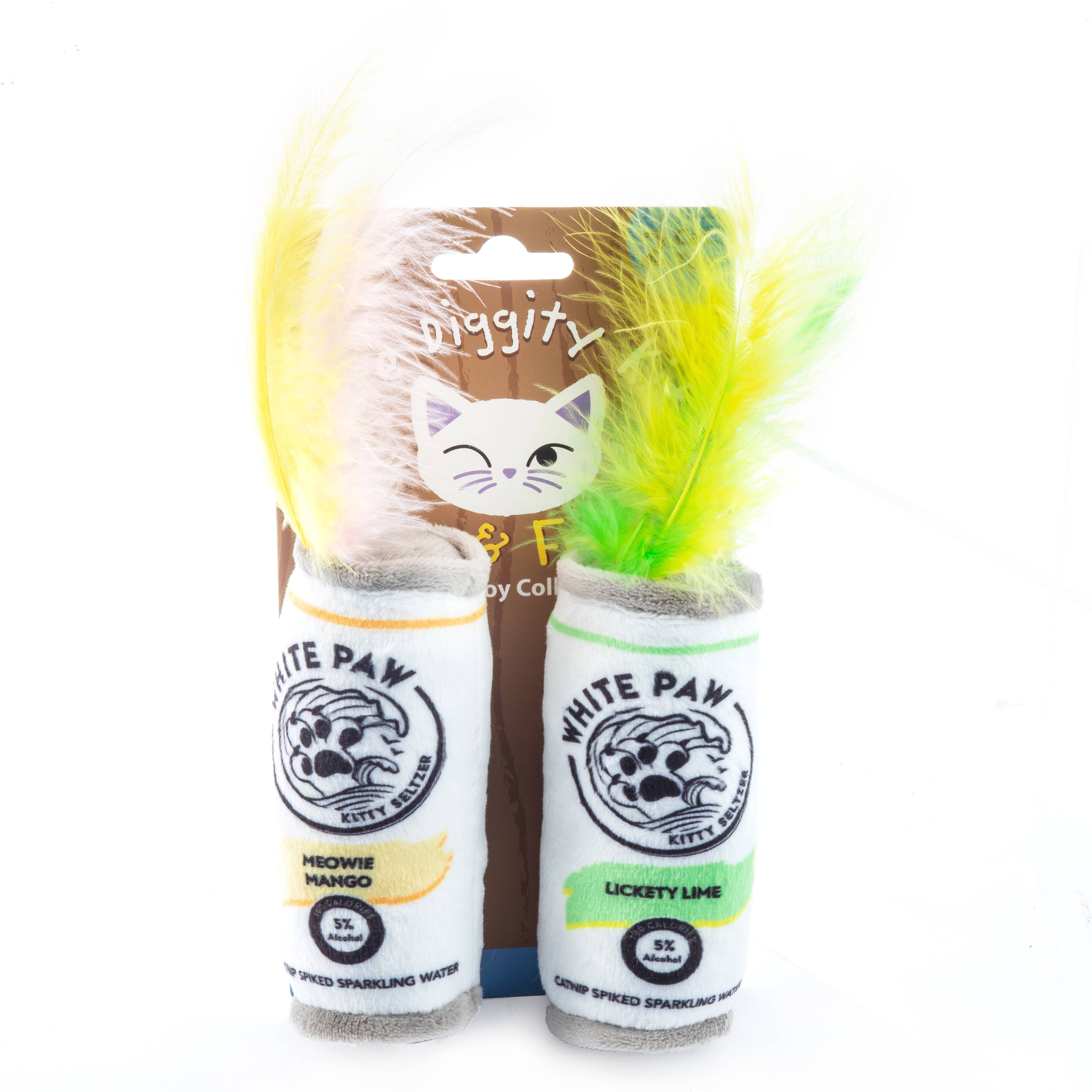 White Paw Catnip Toys