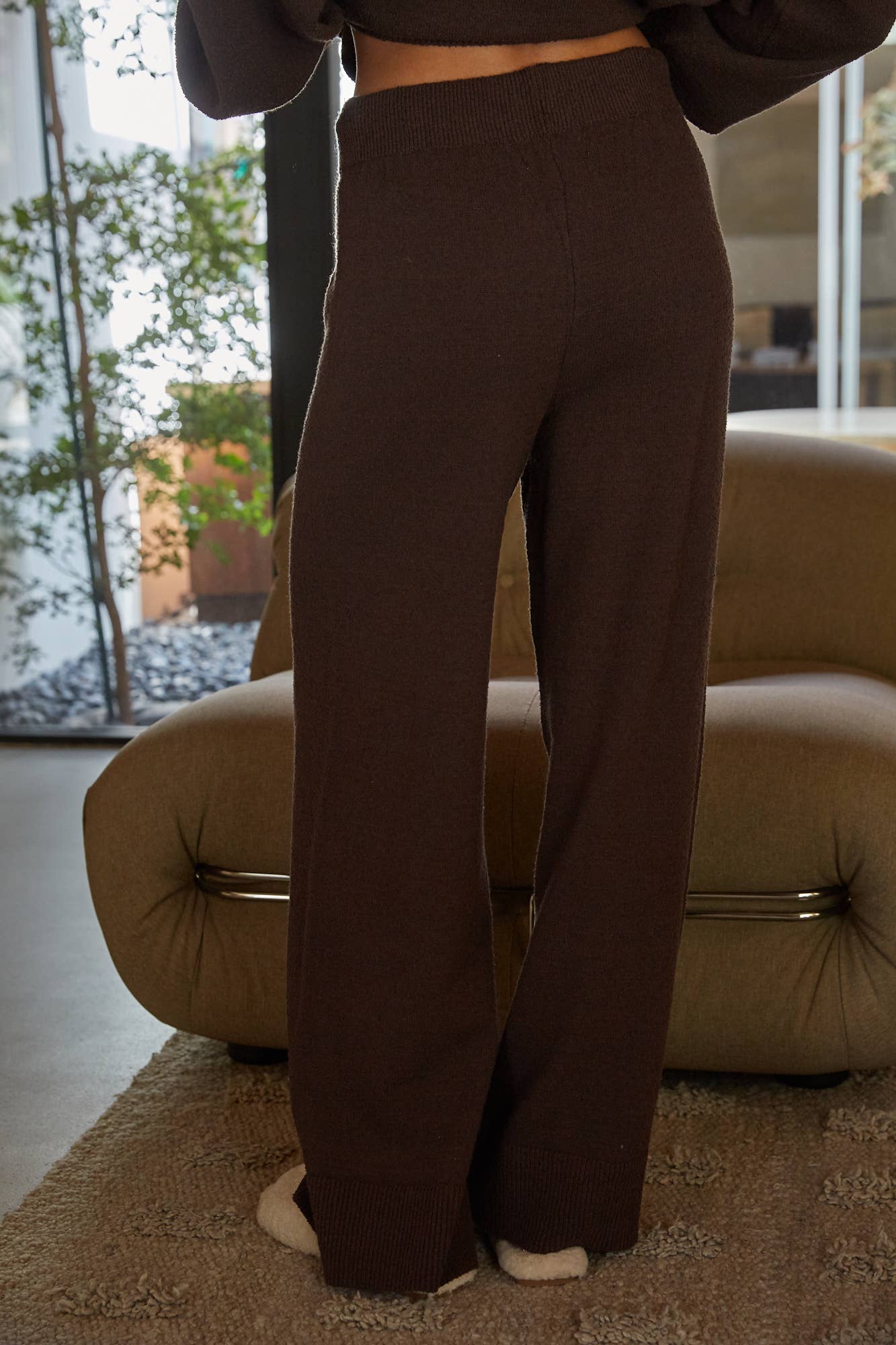Christina Wide Leg Knit Pants