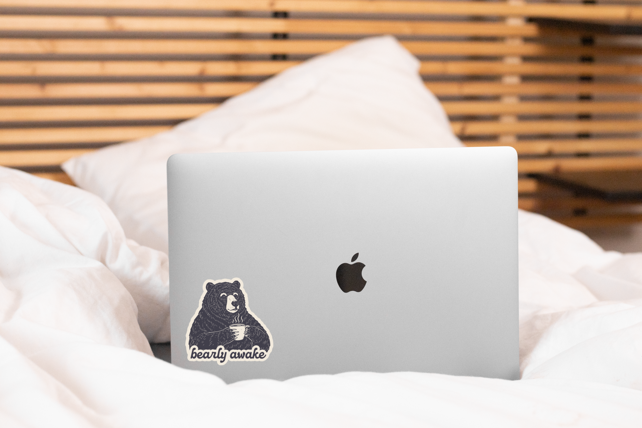 Bearly Awake Sticker