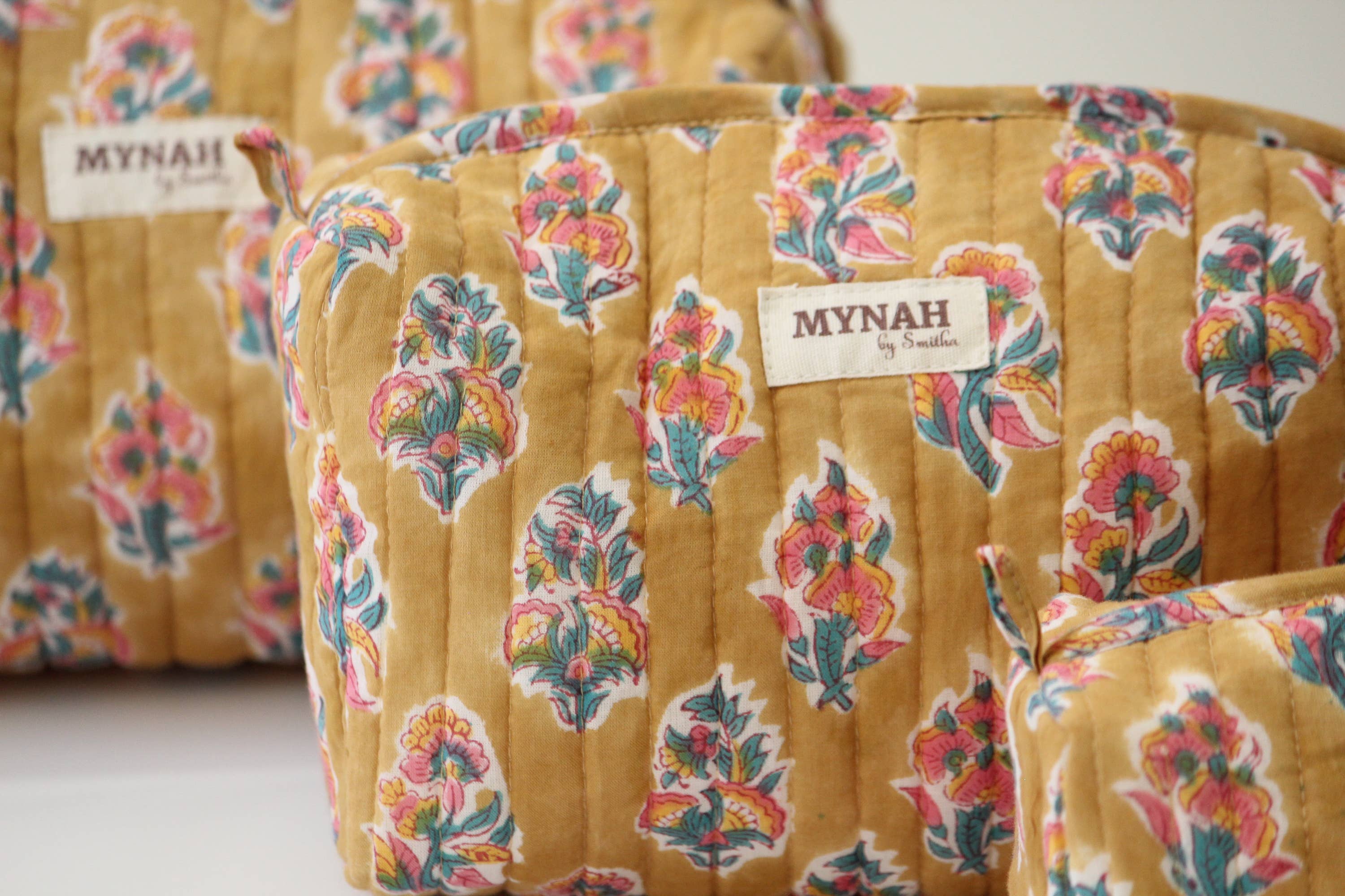 Henna Motif Travel Pouch