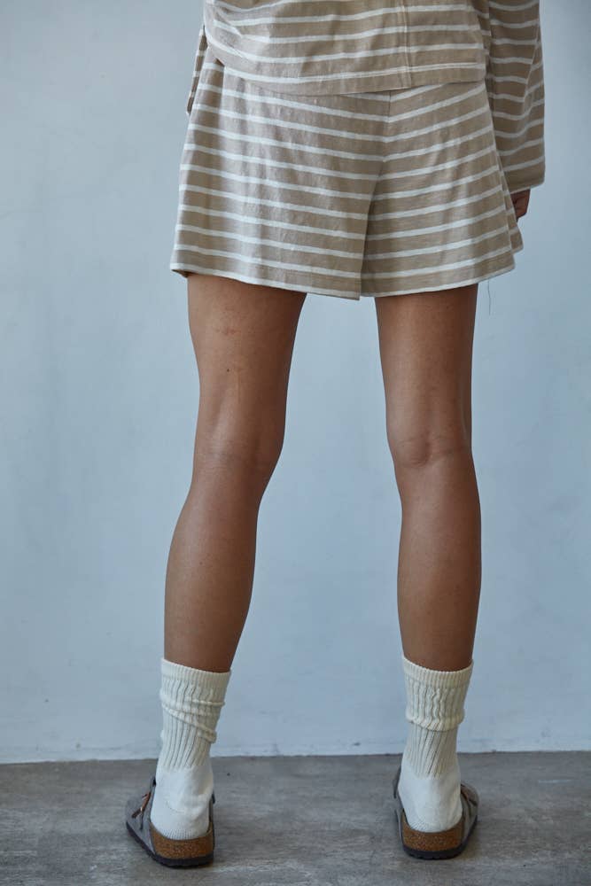Beach Days Striped Shorts