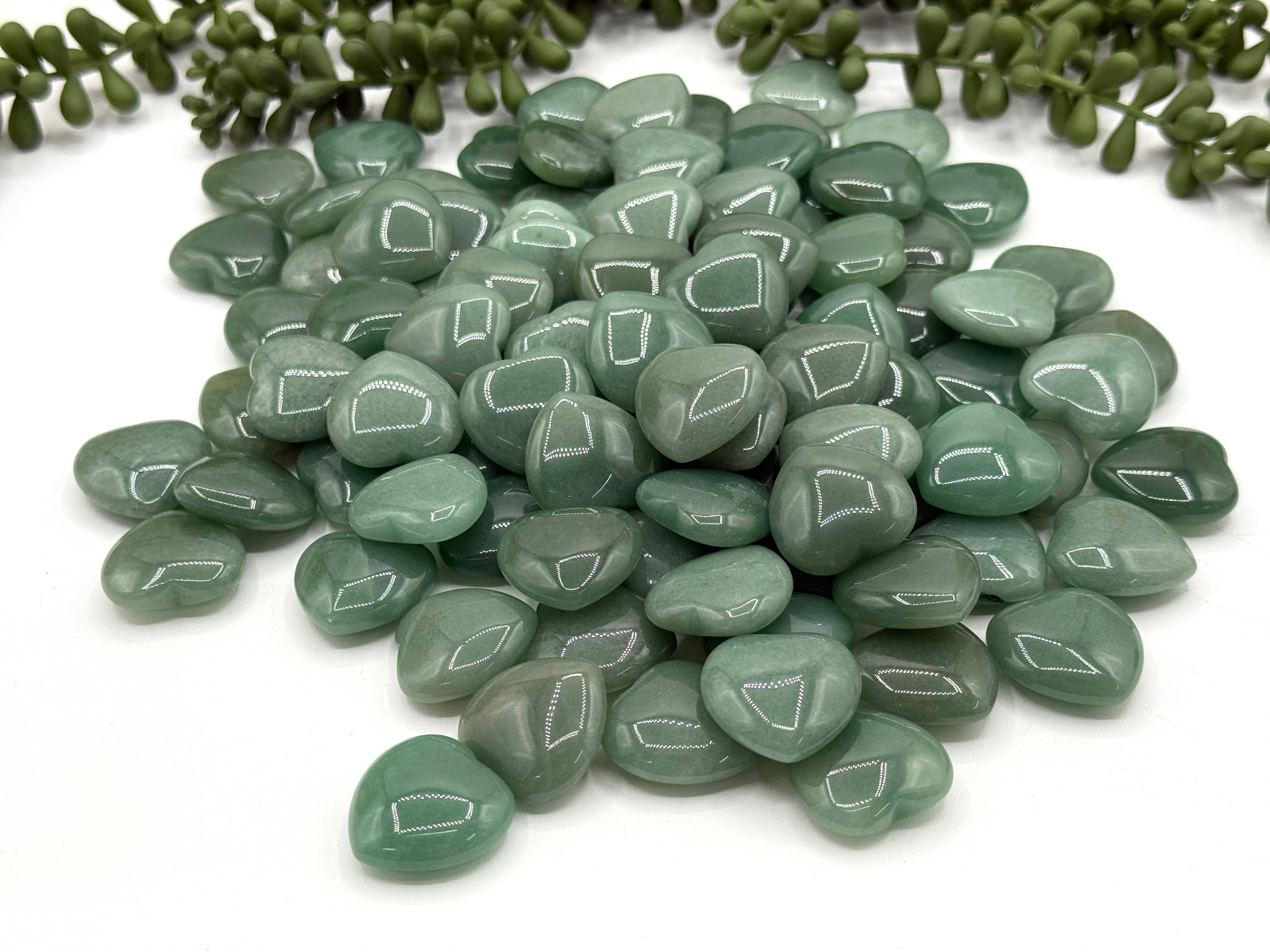Green Aventurine Mini Heart