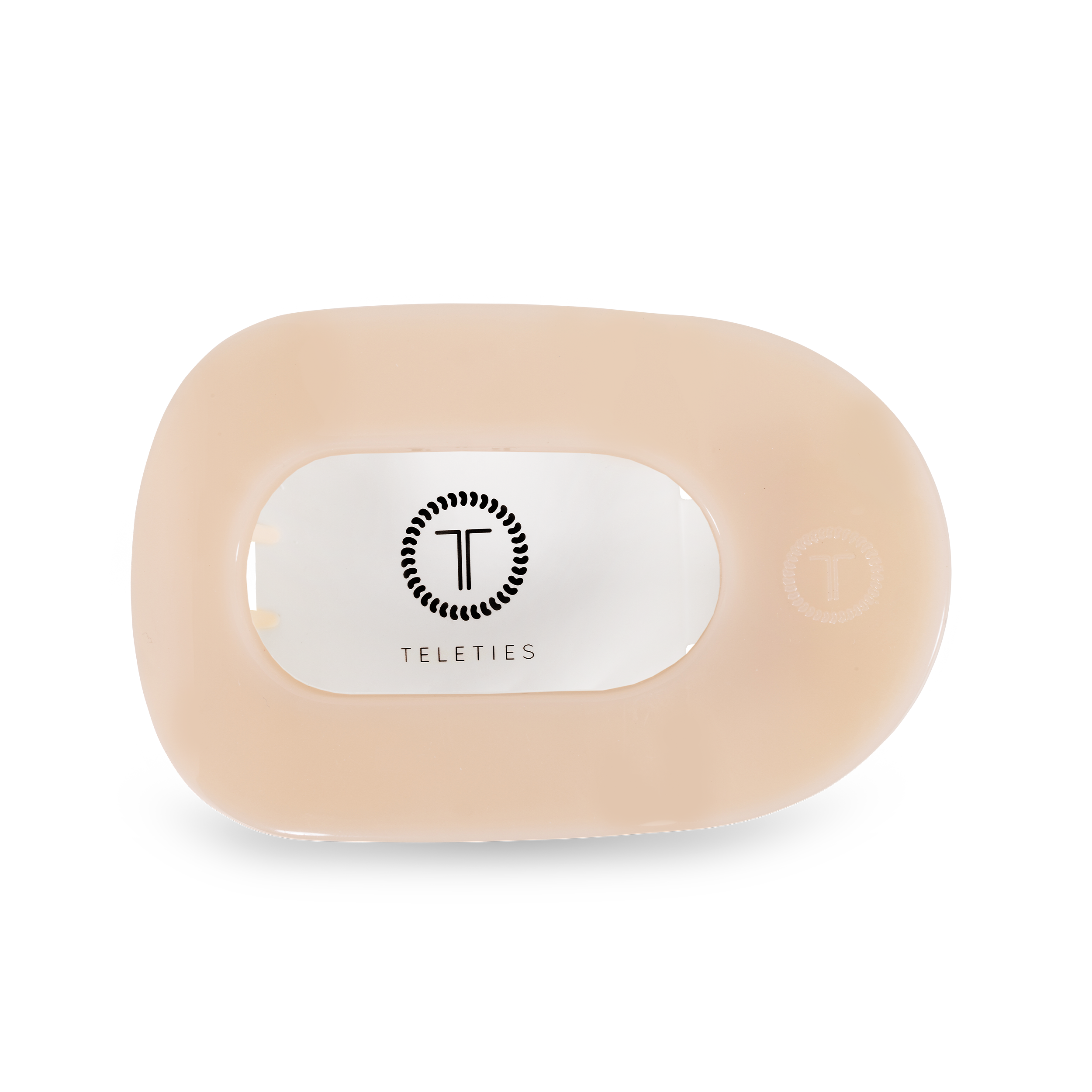 Almond Round Flat Hair Clip