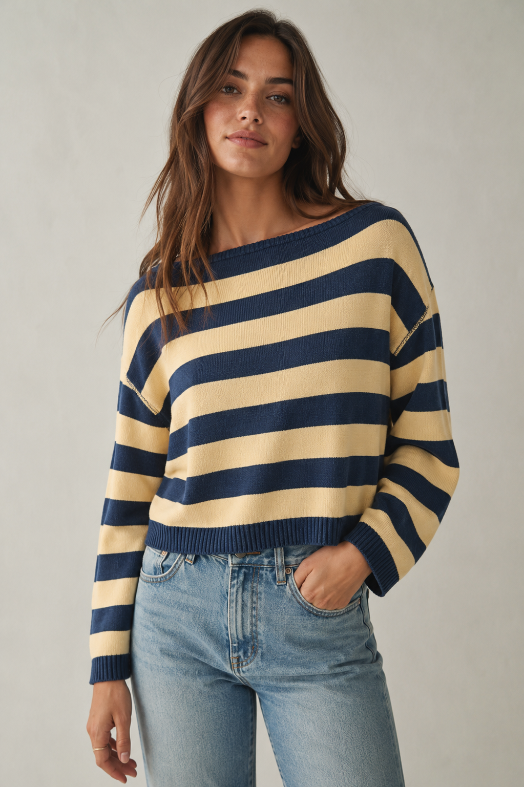Boat Day Stripe Sweater