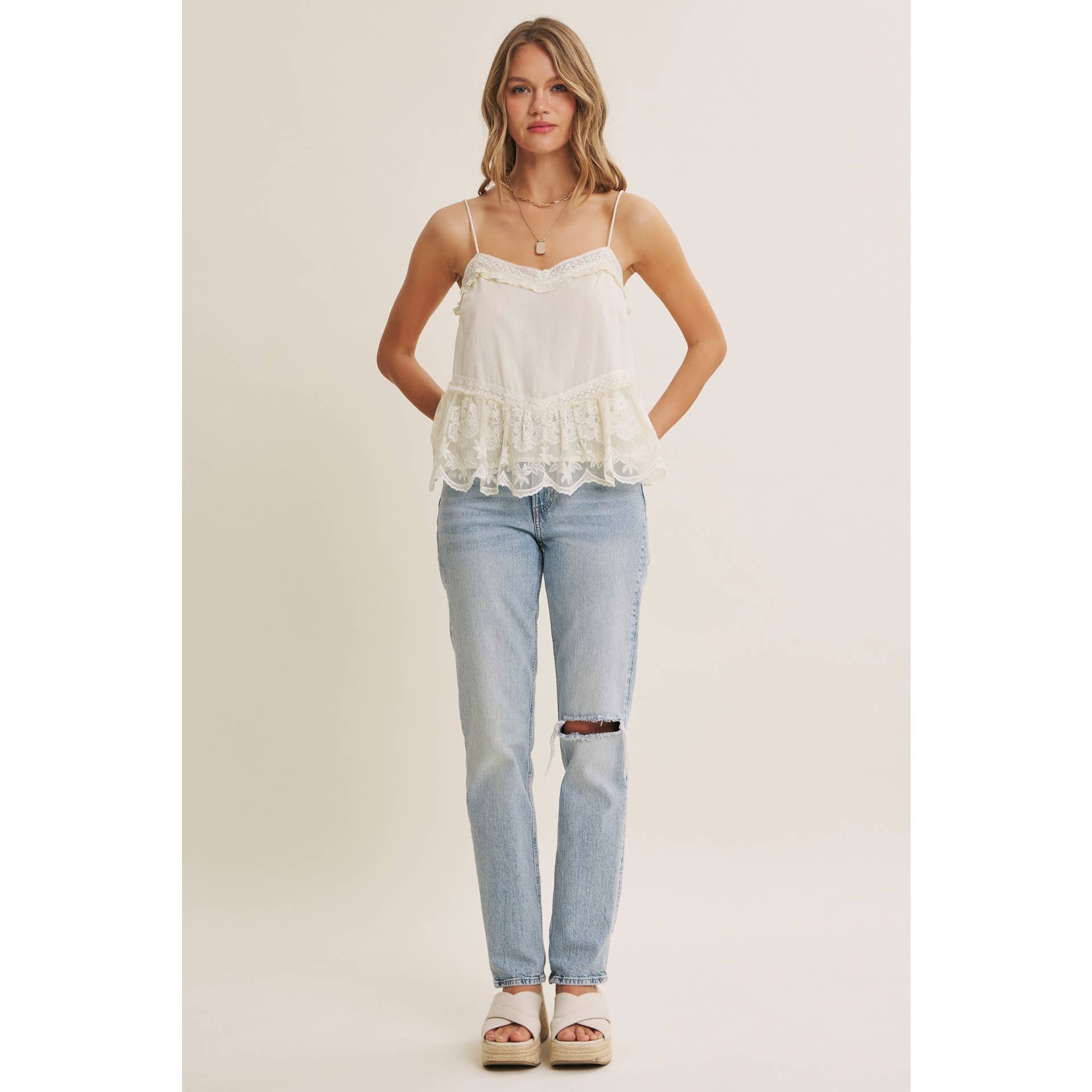 Garden Air Lace Tank