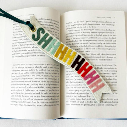 Shhhh… Felt Bookmark